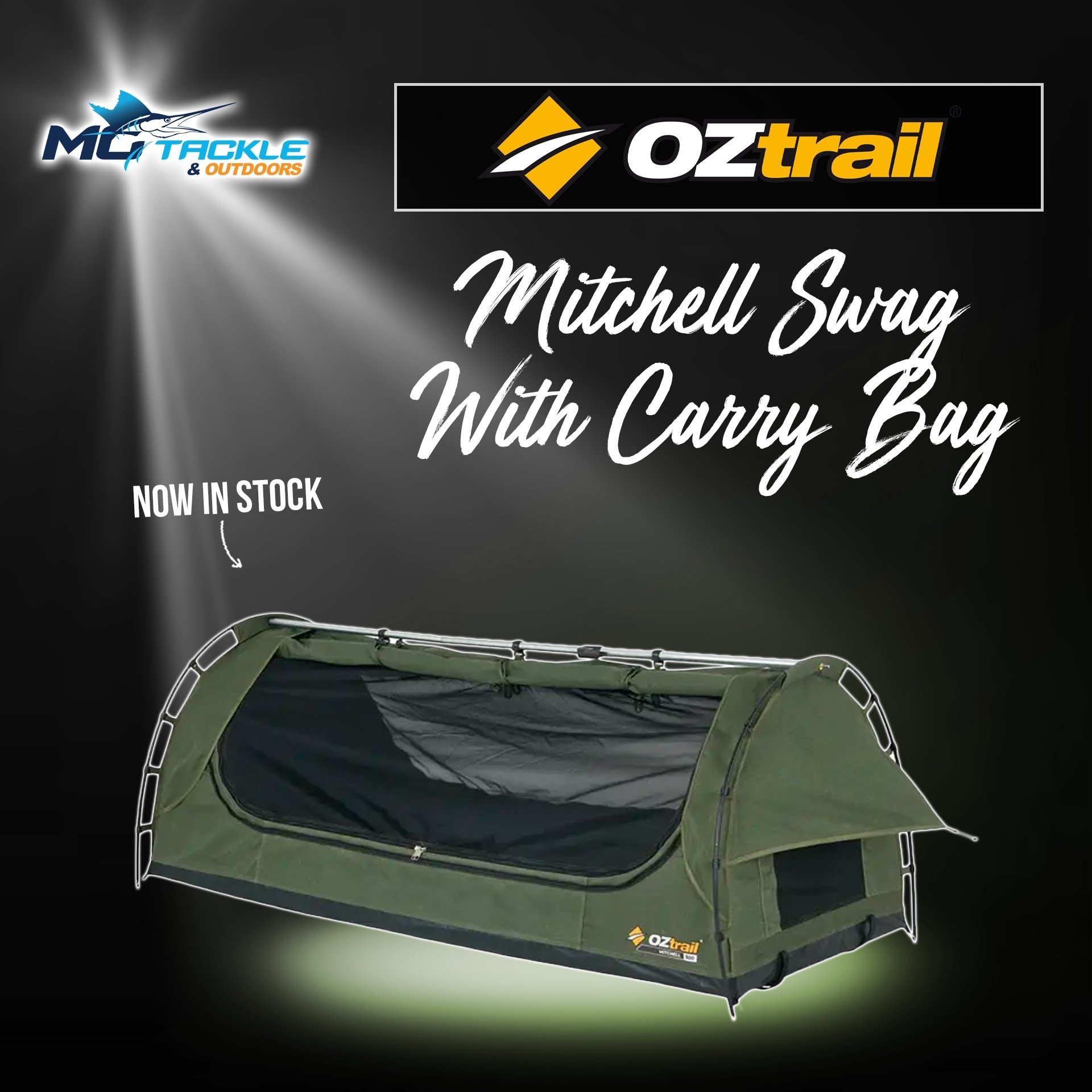 New - OZTRAIL MITCHELL SWAG W/ CARRY BAG