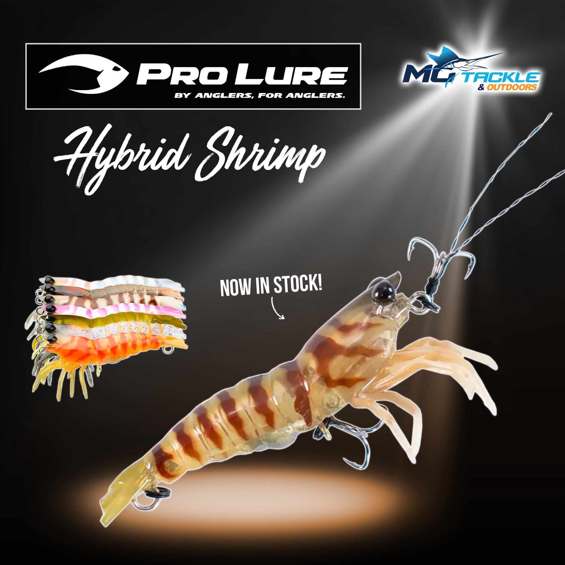 New - PRO LURE HYBRID SHRIMP LURE