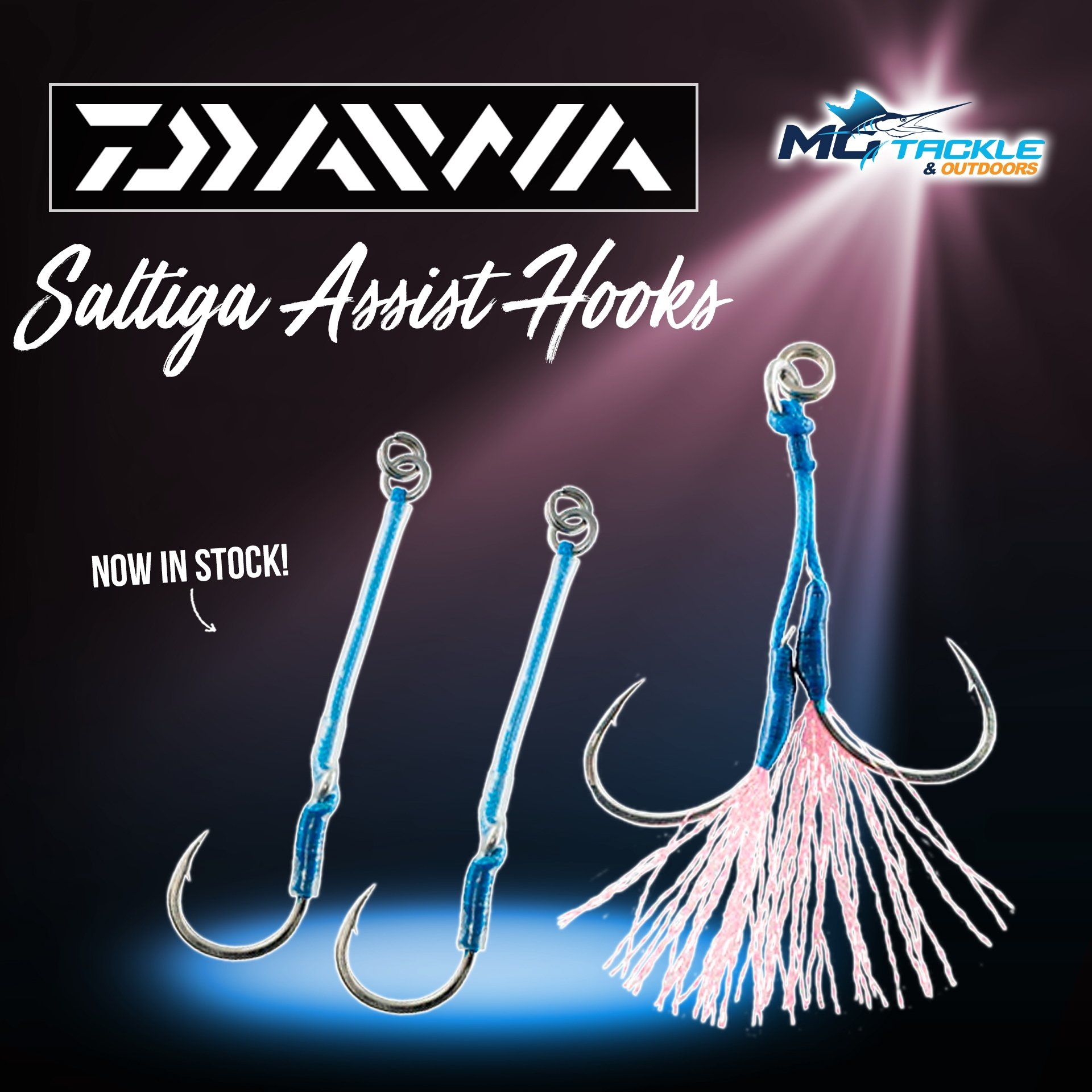 New - Daiwa Saltiga Assist Hooks