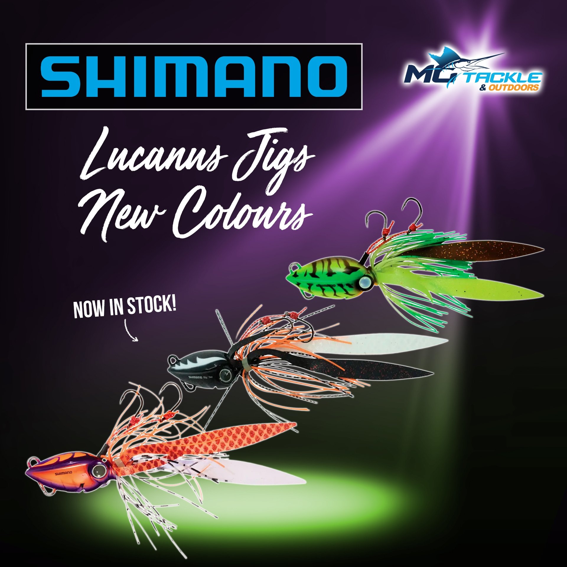 New Colours - SHIMANO LUCANUS JIG