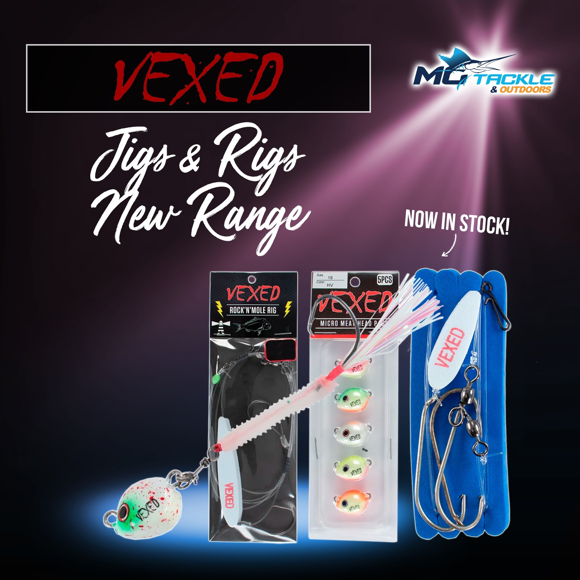 New - Vexed Jigs & Rigs Range