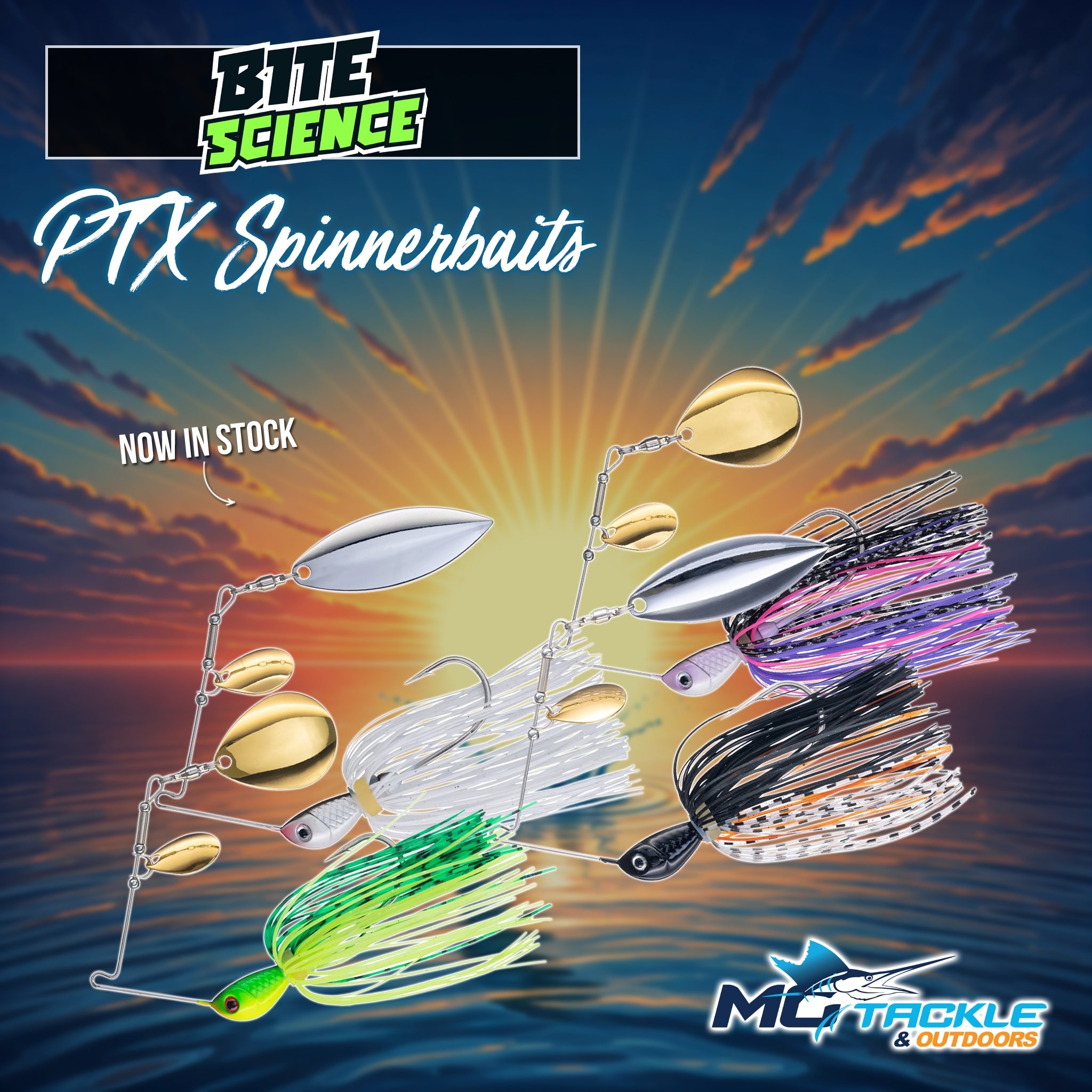 New - BITE SCIENCE PTX SPINNERBAIT