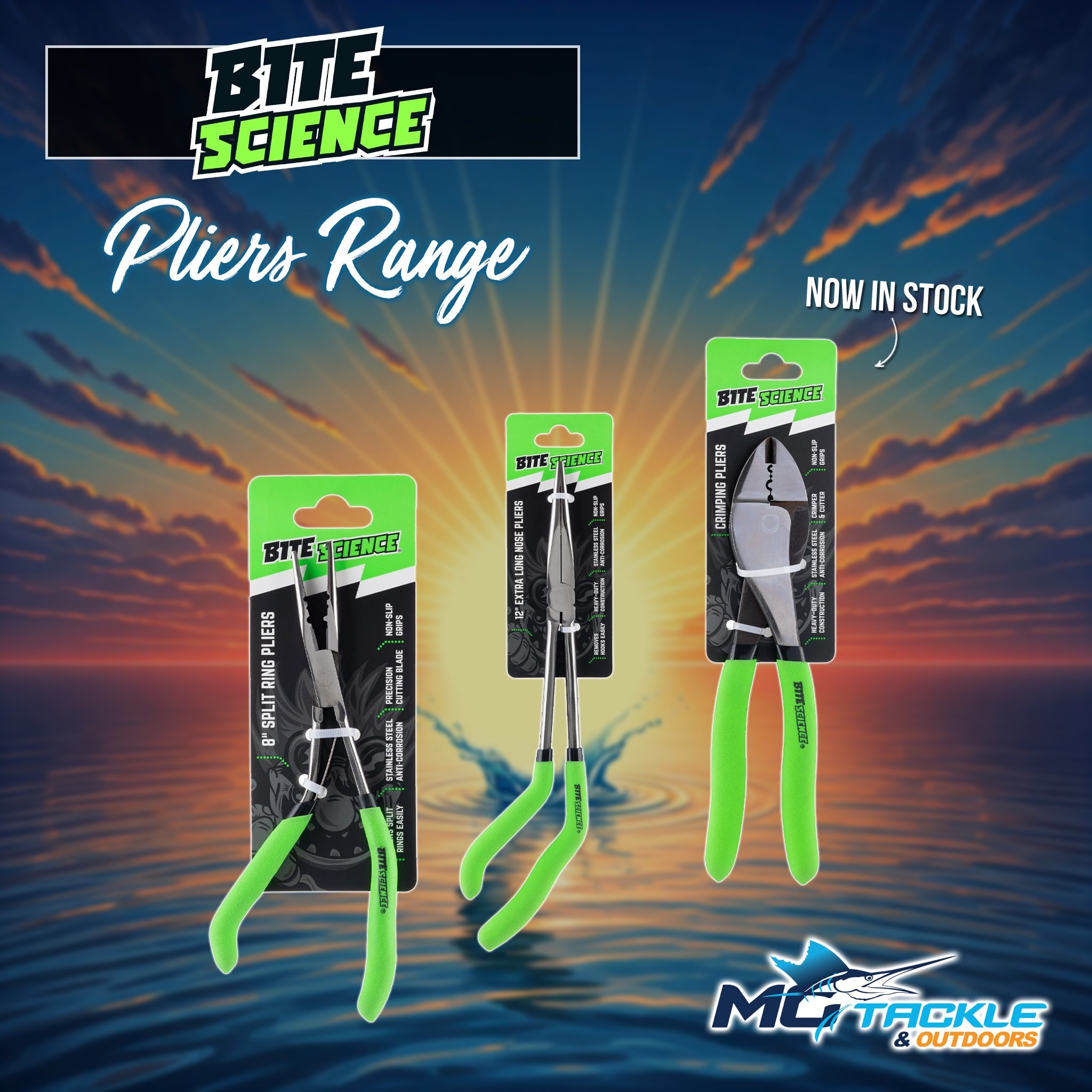 New - Bite Science Pliers Range