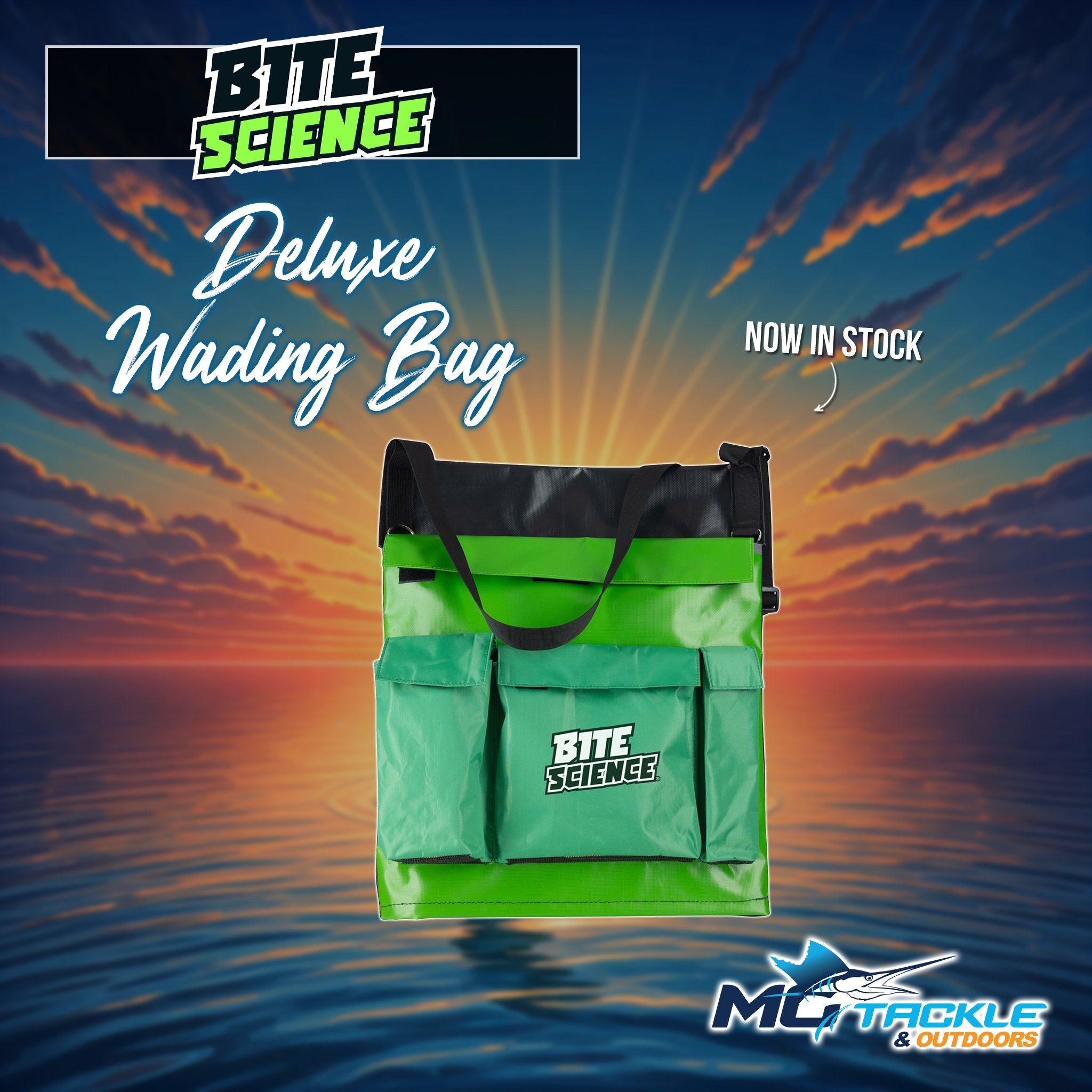 New - BITE SCIENCE DELUXE WADING BAG