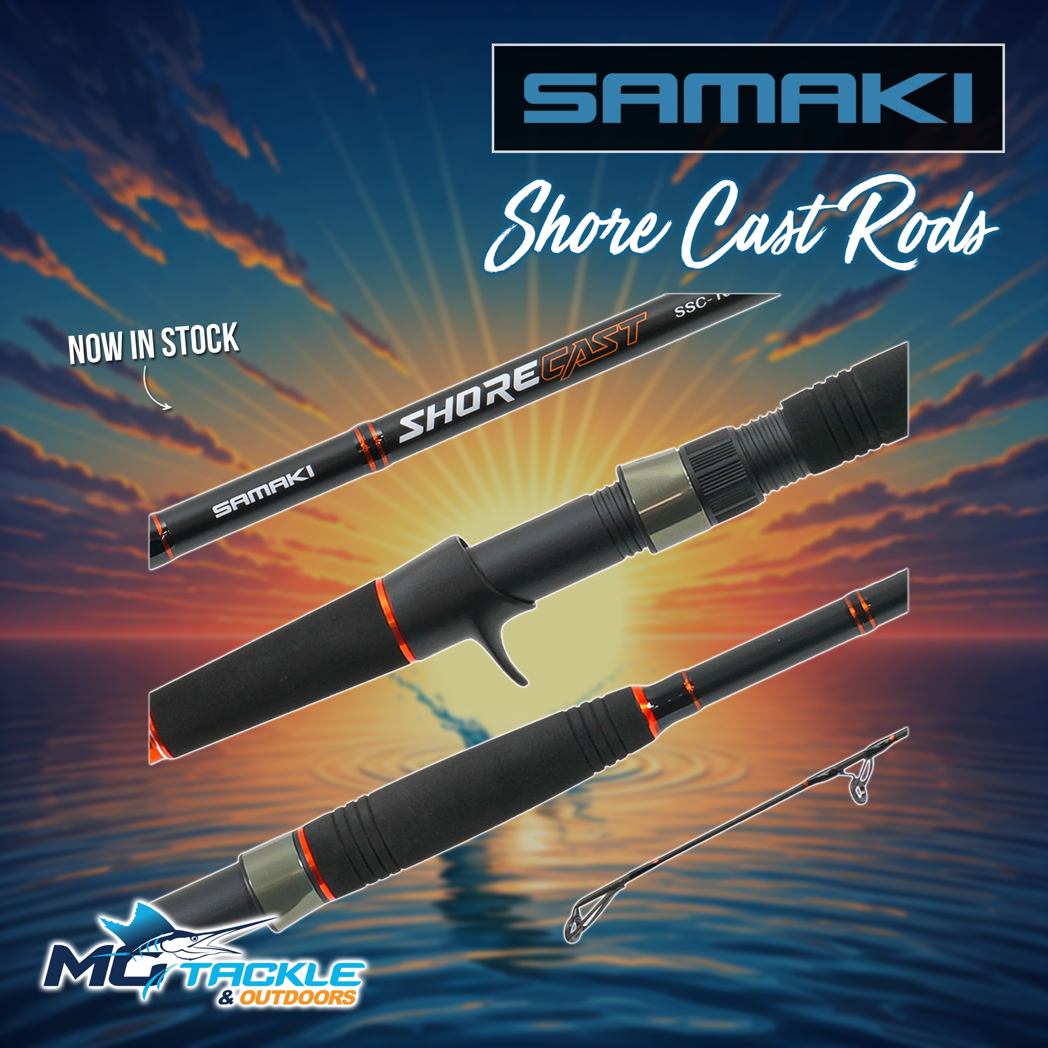 New - SAMAKI SHORE CAST ROD