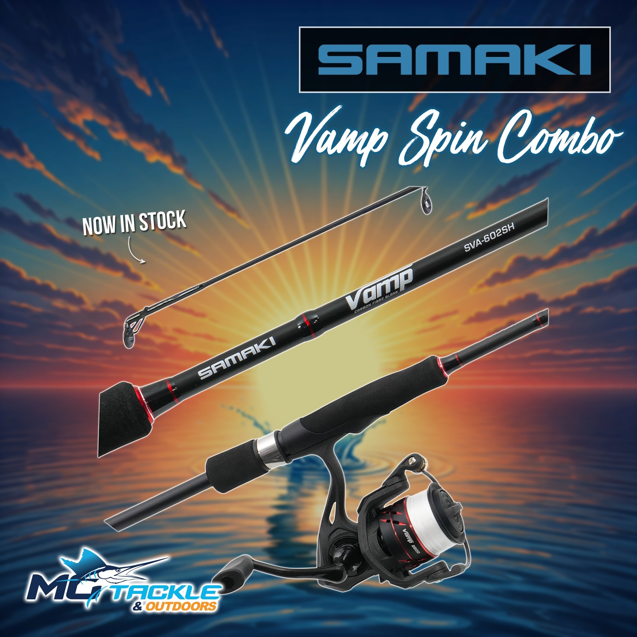 New - SAMAKI VAMP SPIN COMBO