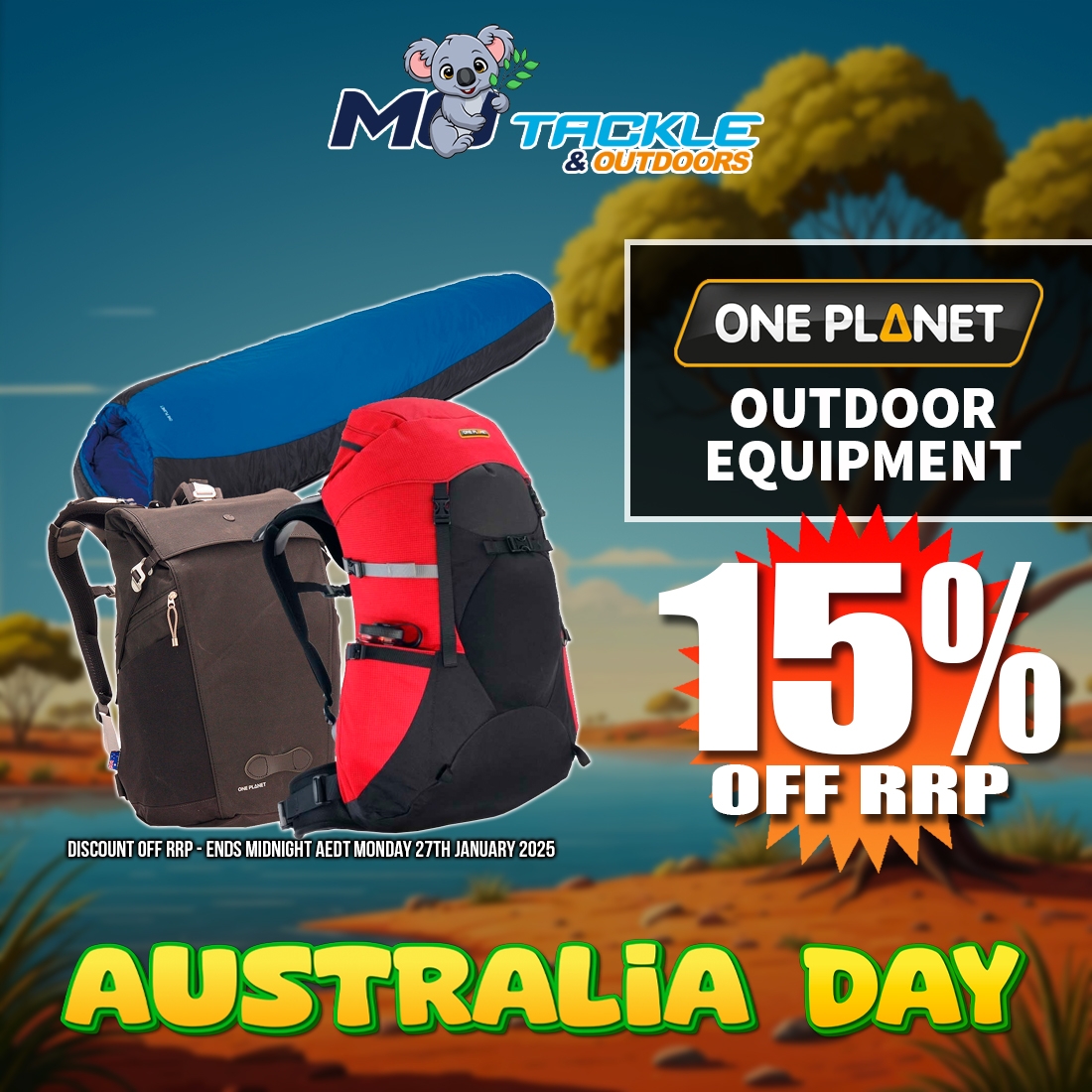 15% off One Planet