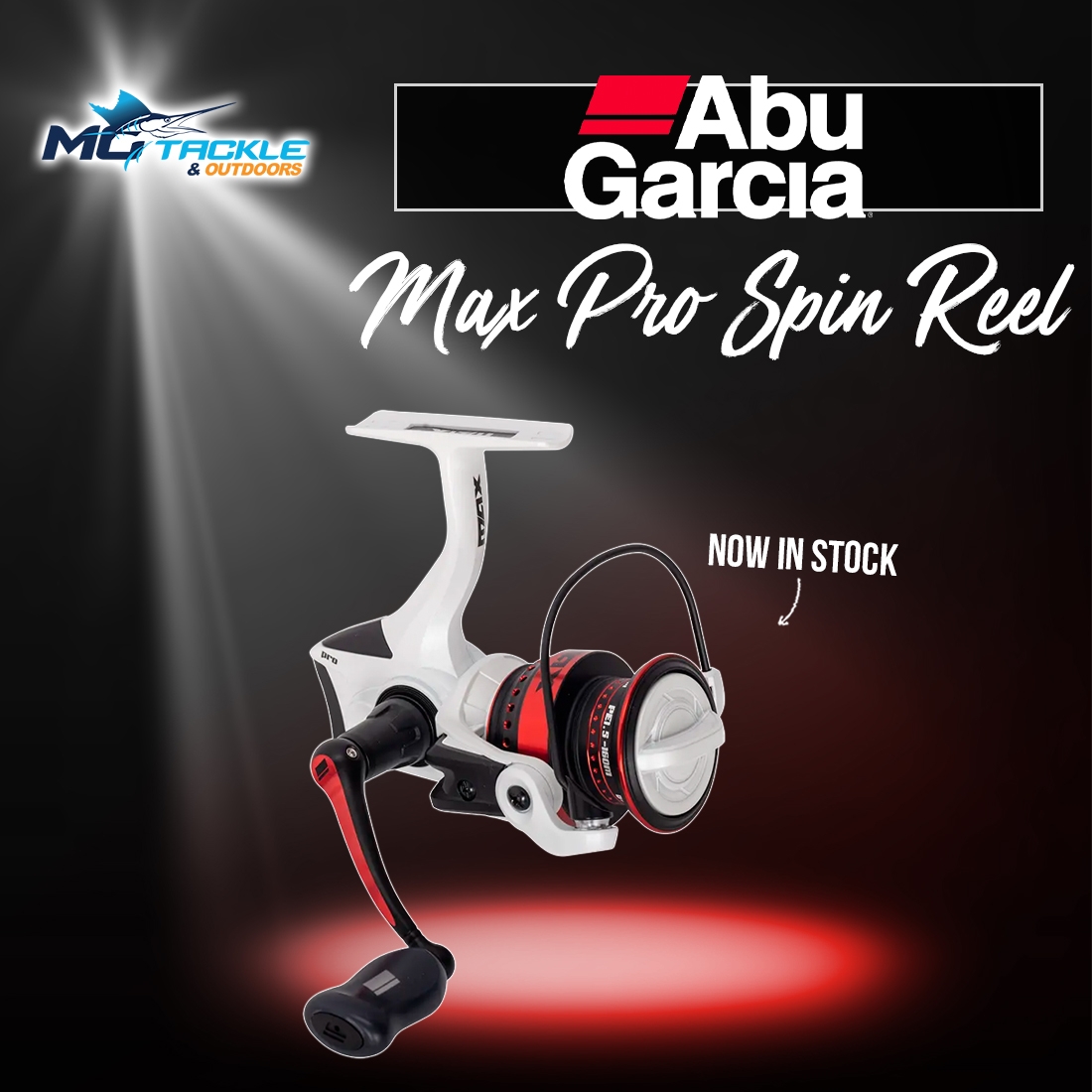 New - ABU GARCIA MAX PRO SPIN REEL