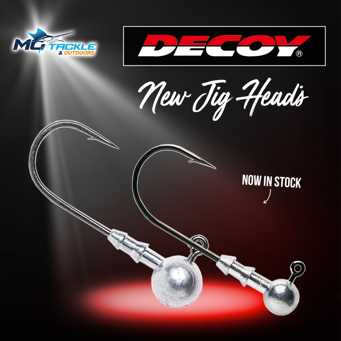 New - Decoy Jig Head Range