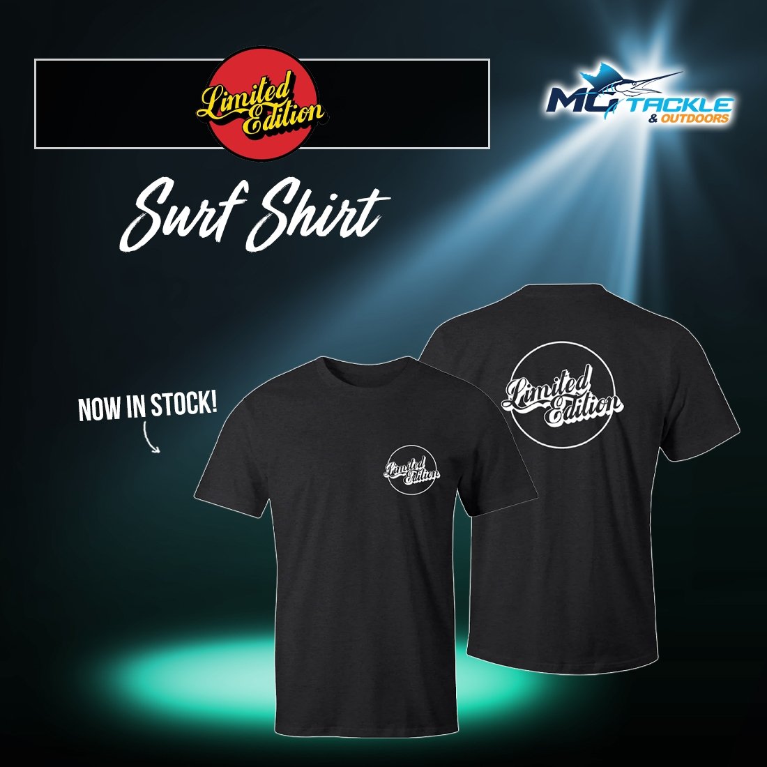 New - LIMITED EDITION SURF SHIRT