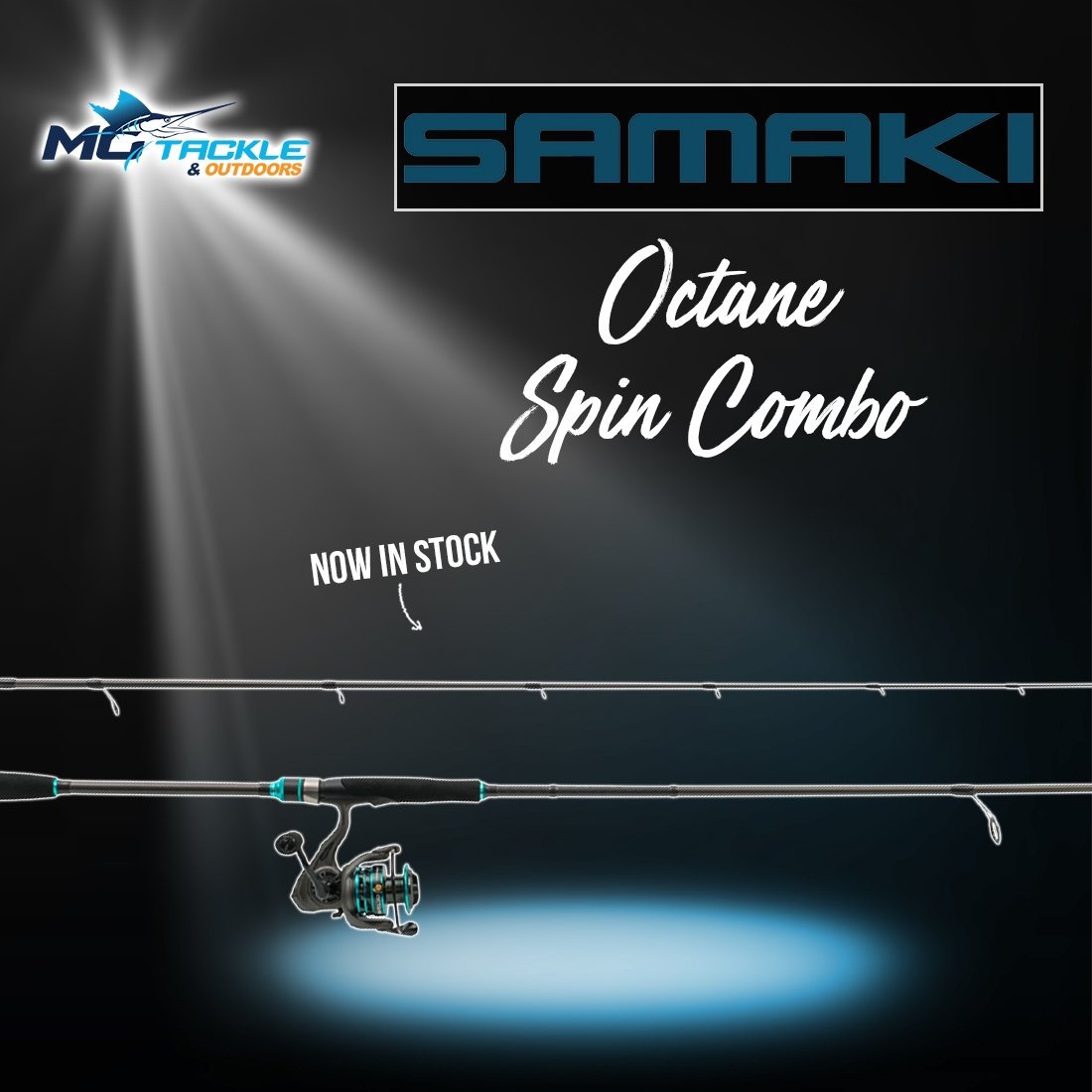 NEW - Samaki Octane Spin Combo