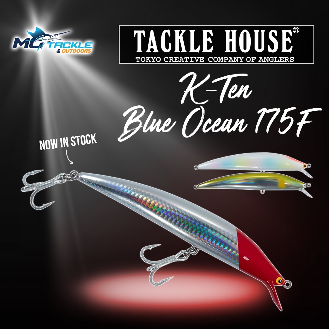 NEW - Tackle House K-Ten Blue Ocean 175F Lure