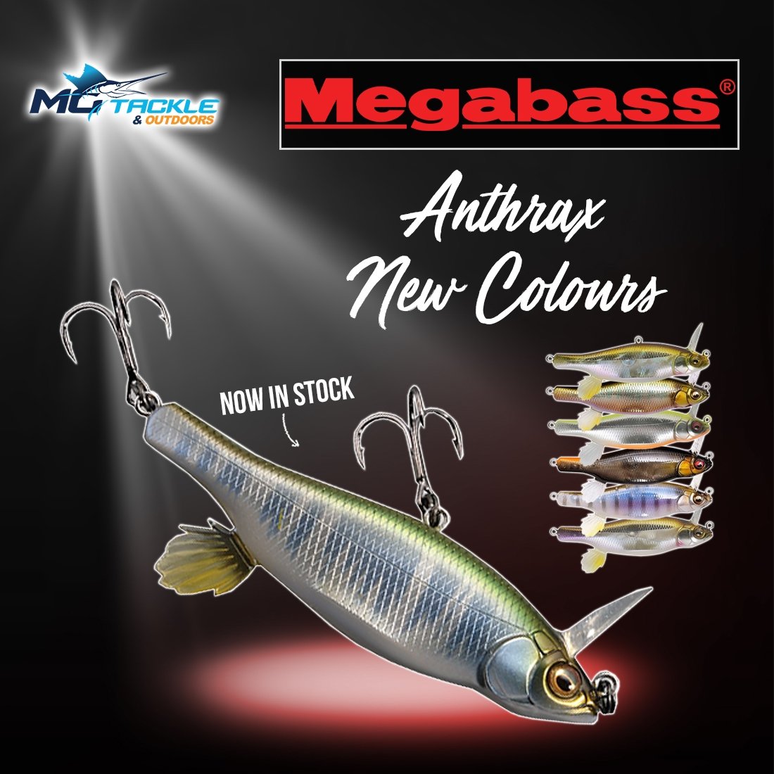 NEW Colours - Megabass Anthrax