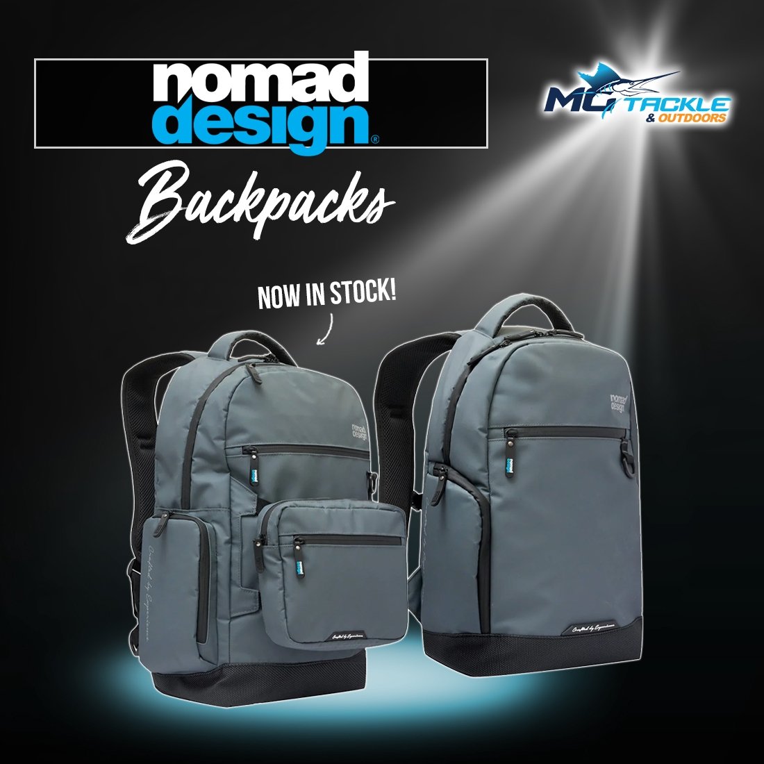 NEW - Nomad Design Backpacks