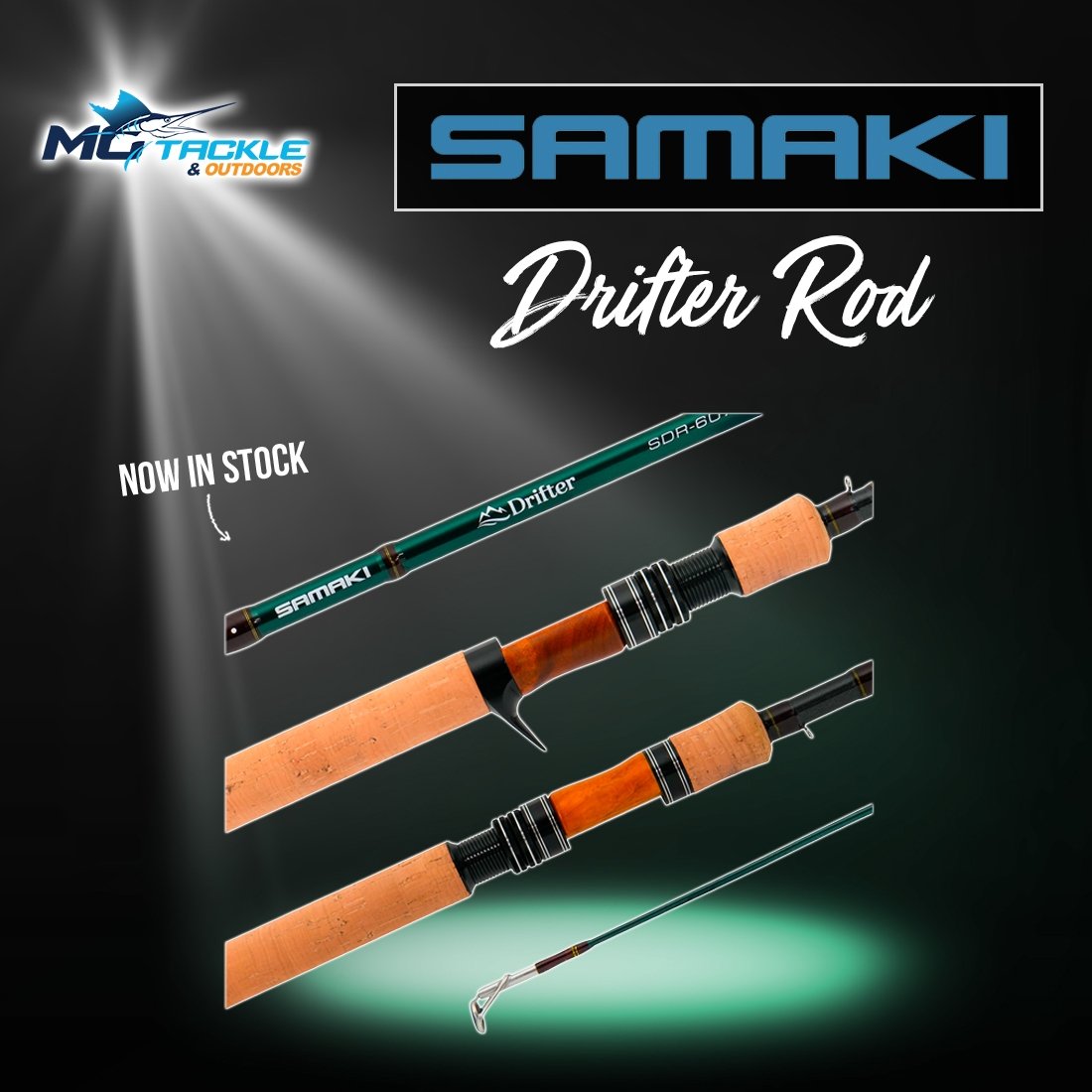 New - SAMAKI DRIFTER ROD