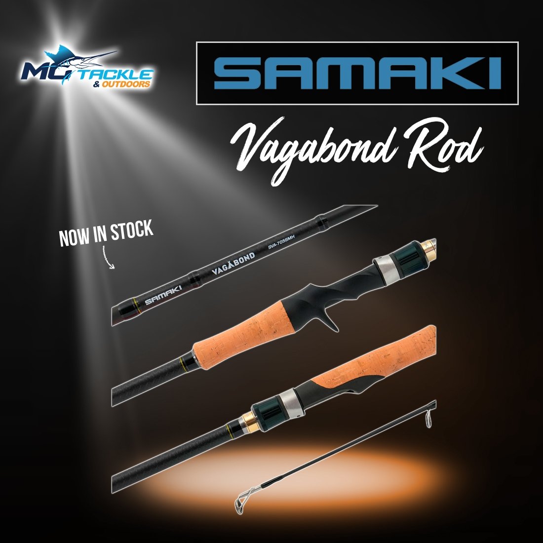 New - SAMAKI VAGABOND ROD