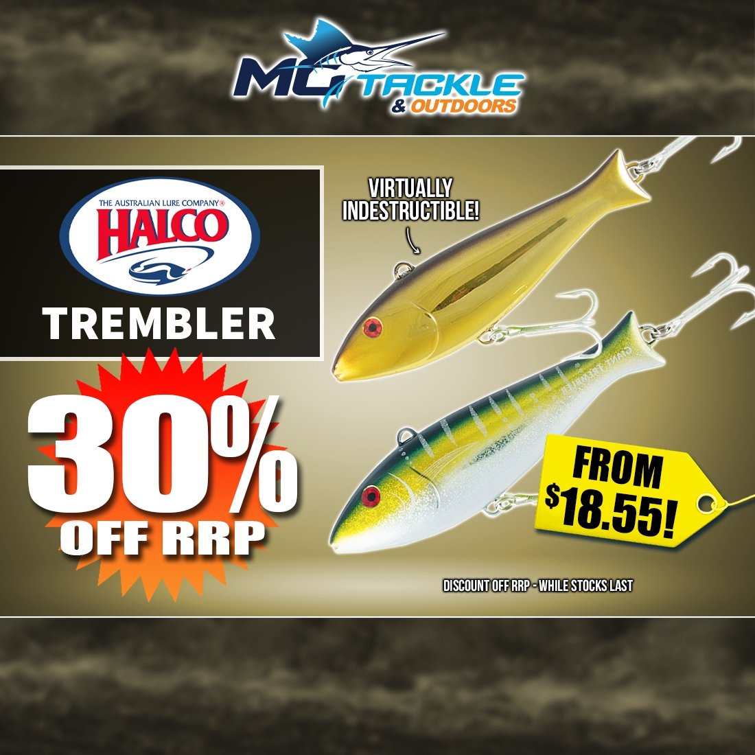 30% off HALCO Trembler