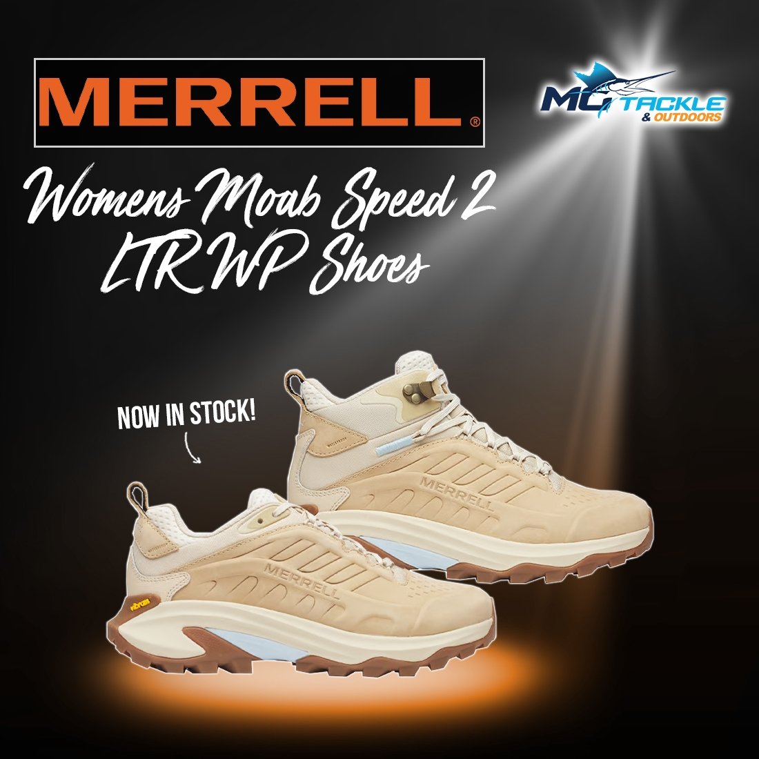 NEW - MERRELL Womens MOAB Speed 2 LTR Shoes