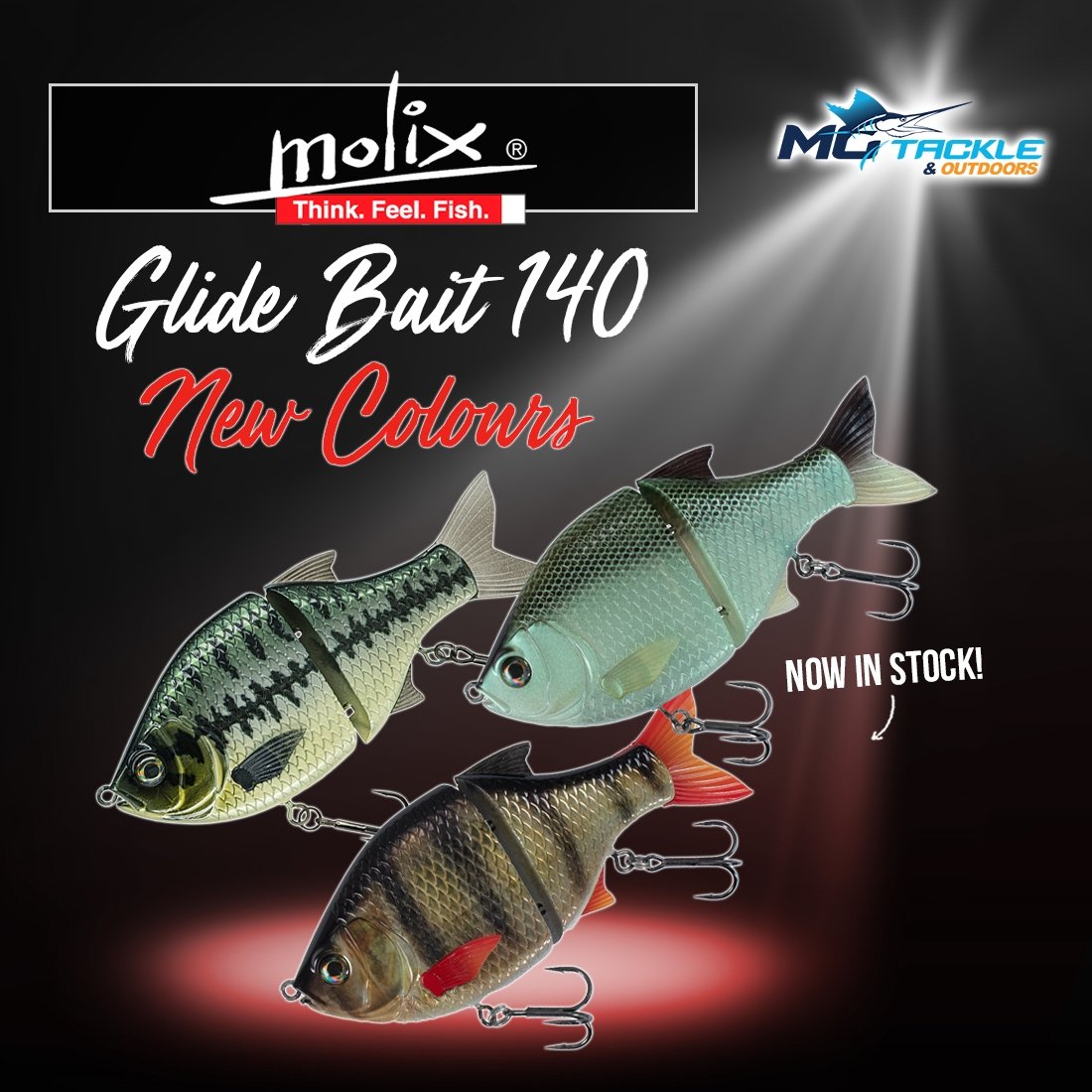 NEW - MOLIX Glide Bait 140