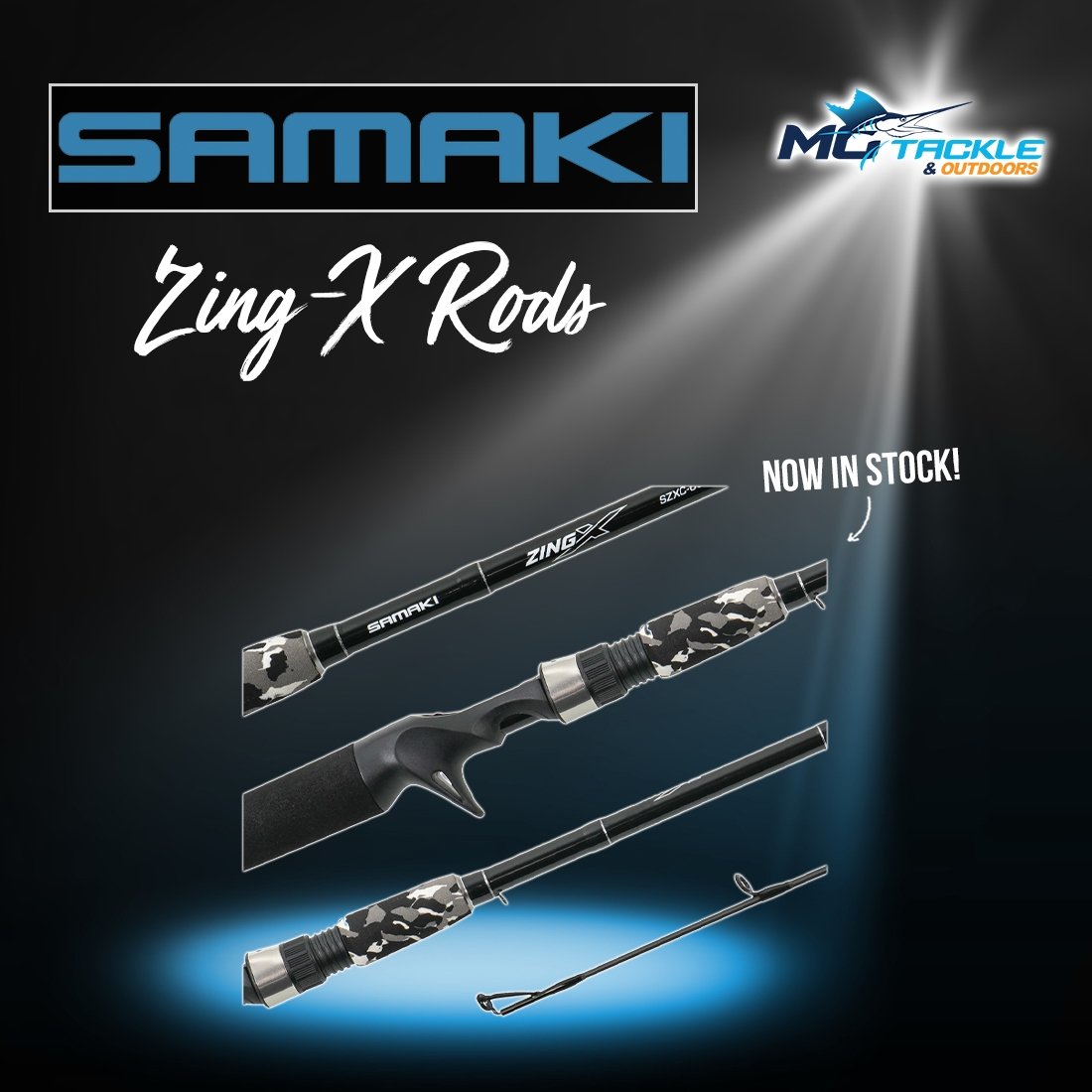 NEW - SAMAKI Zing-X Rod