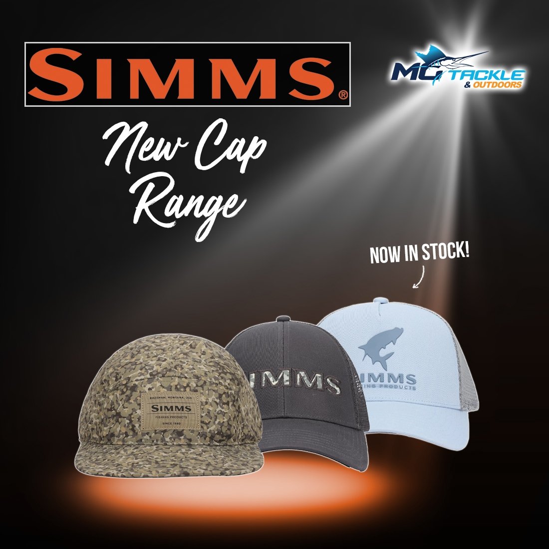 NEW - SIMMS Cap Range