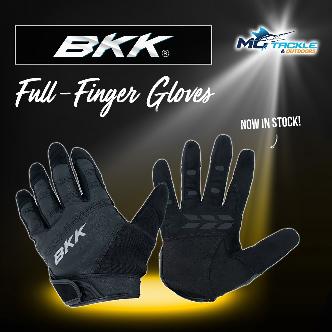 NEW - BKK Full-Finger Gloves