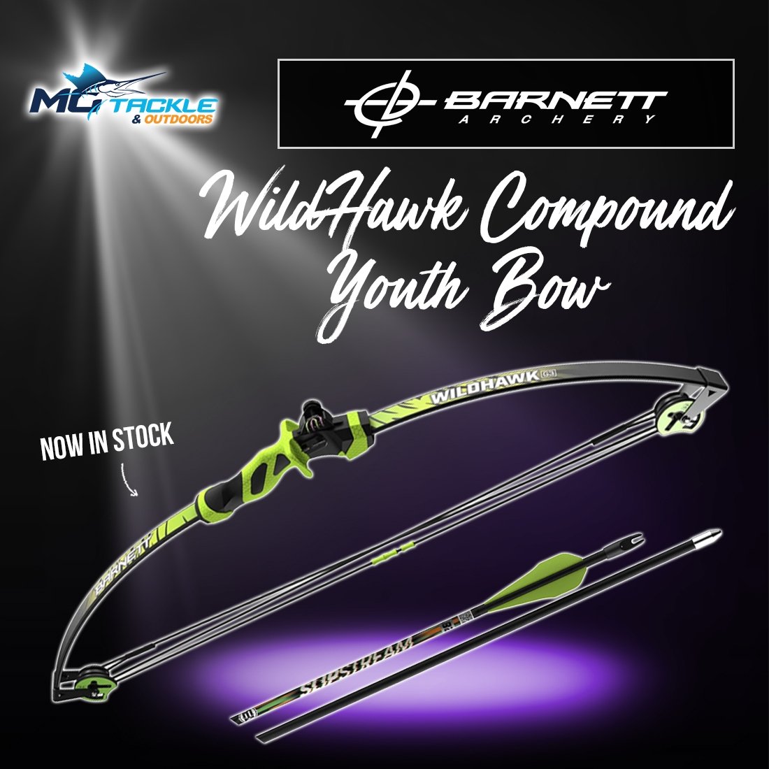 NEW - Barnett WildHawk Compound Youth Bow