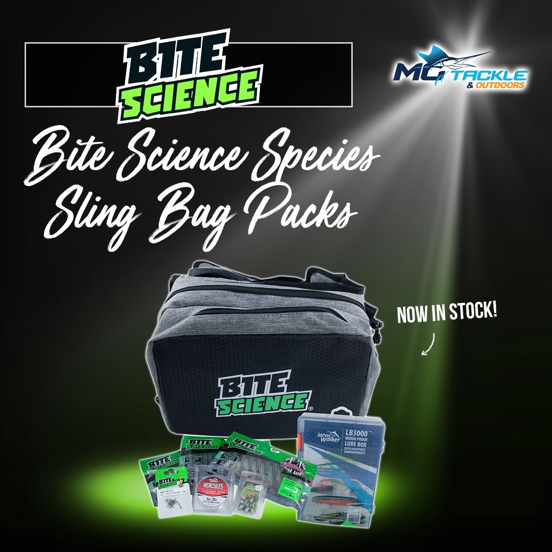 New - Bite Science Species Sling Bag Packs