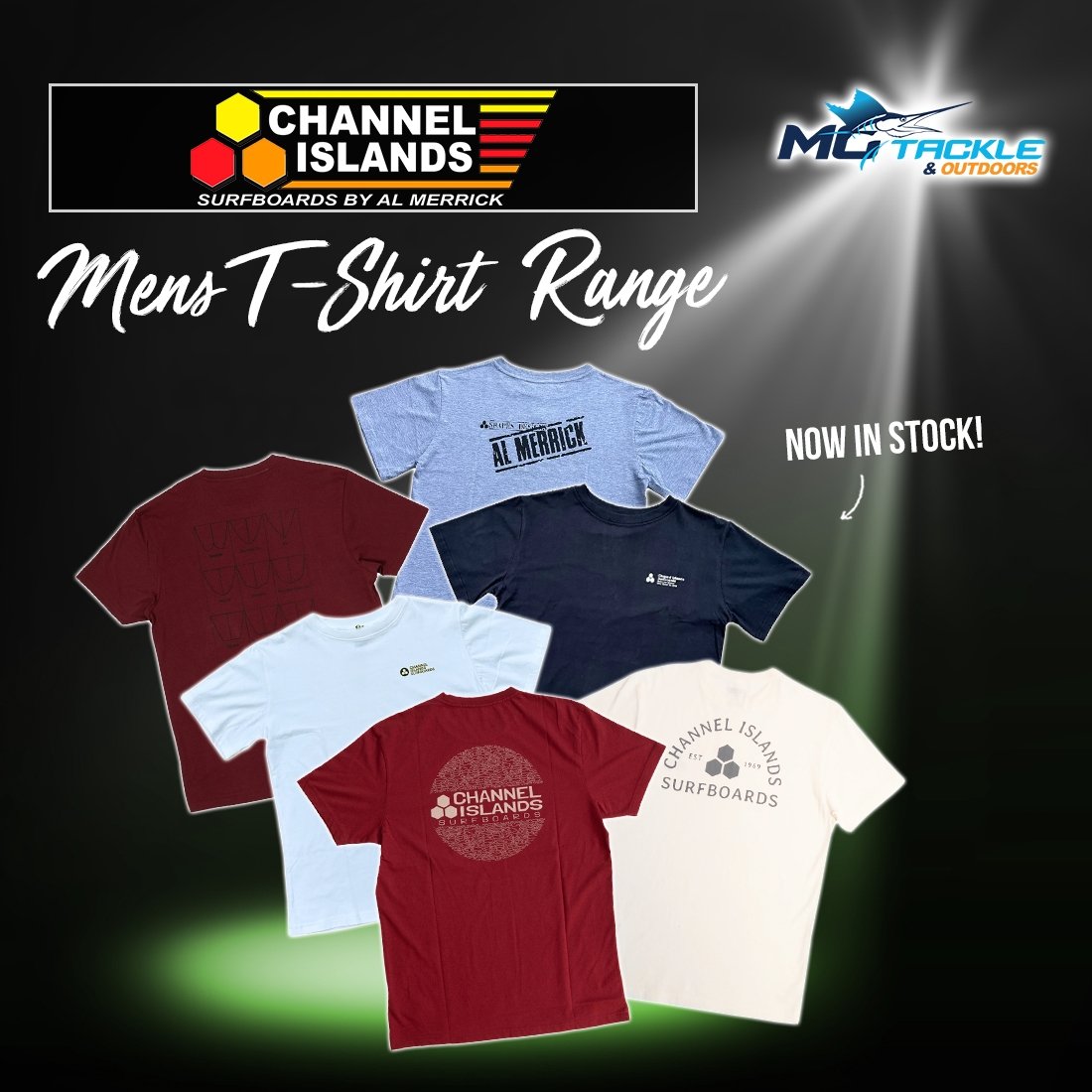 NEW - Channel Islands T-shirt range