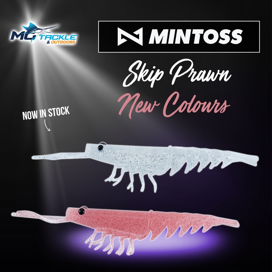 NEW - Mintoss Skip Prawn Lure