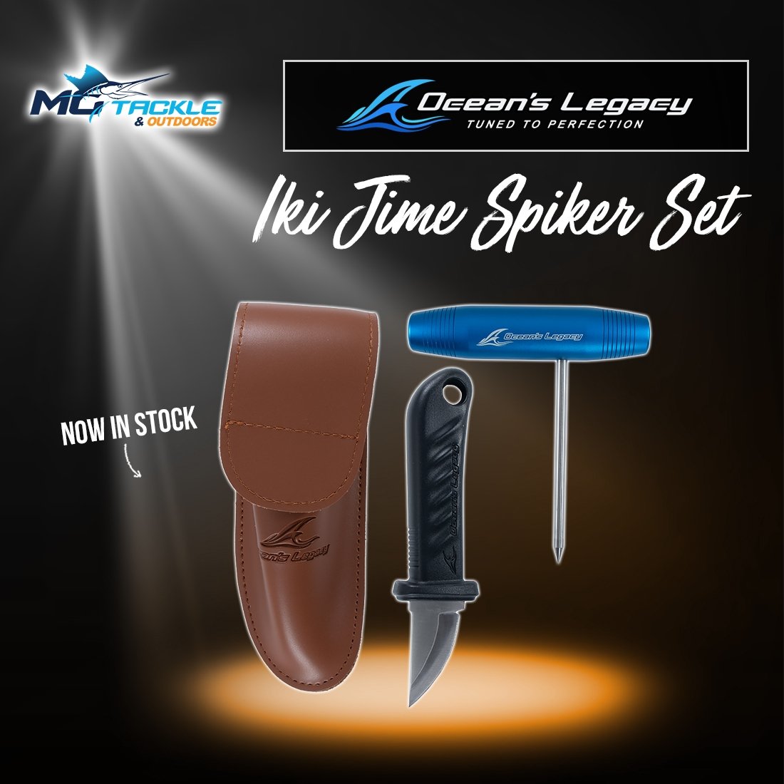 NEW - Oceans Legacy Iki Jime Spiker Set