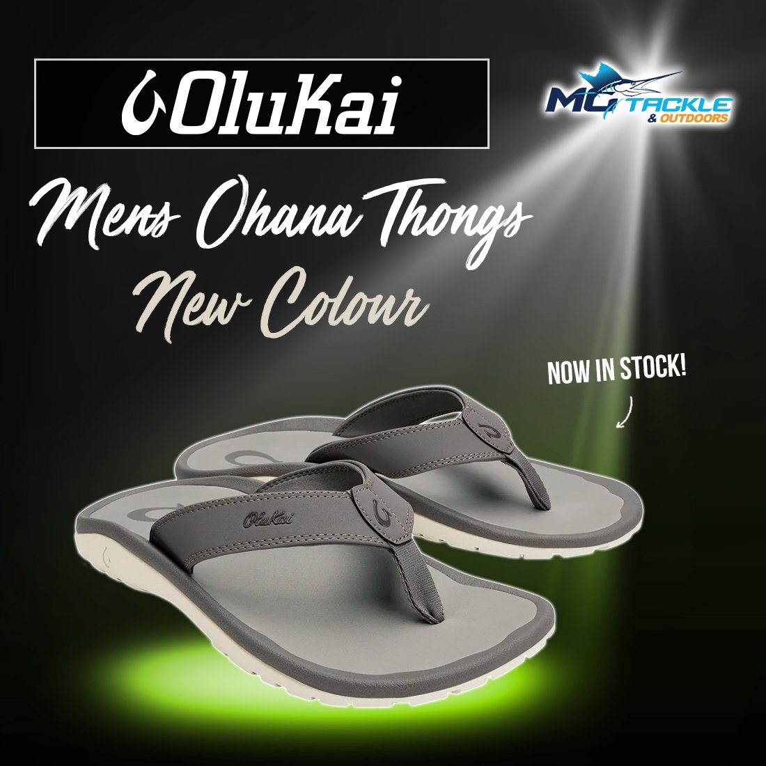 NEW - OluKai Mens Ohana Thongs