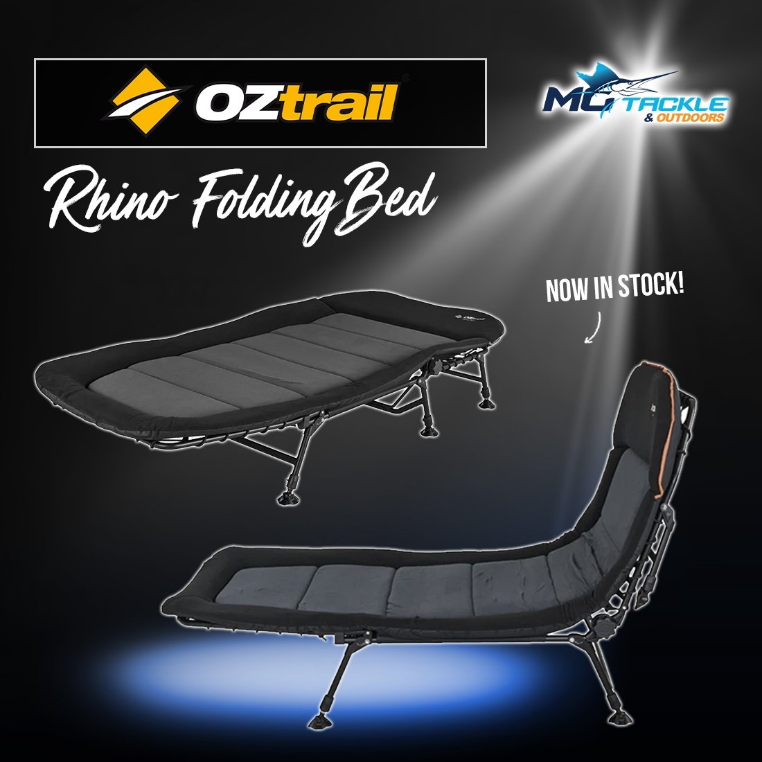 NEW - Oztrail Rhino Bed