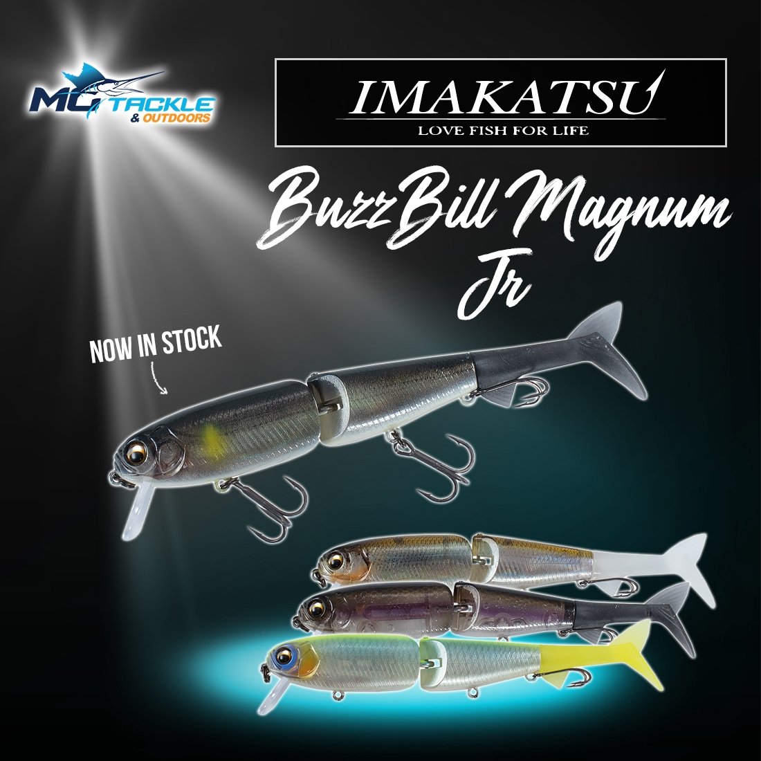 NEW - Imakatsu BuzzBill Magnum Jr Lure