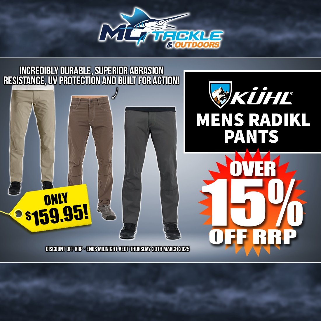 Over 15% KUHL Mens Radikl Pant