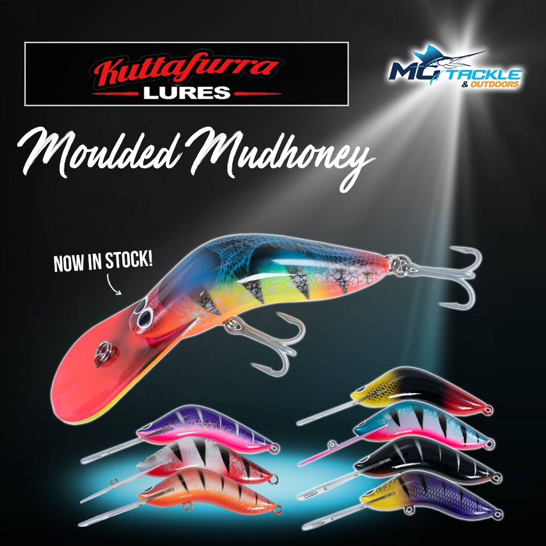 NEW - Kuttafurra Moulded Mudhoney Lure