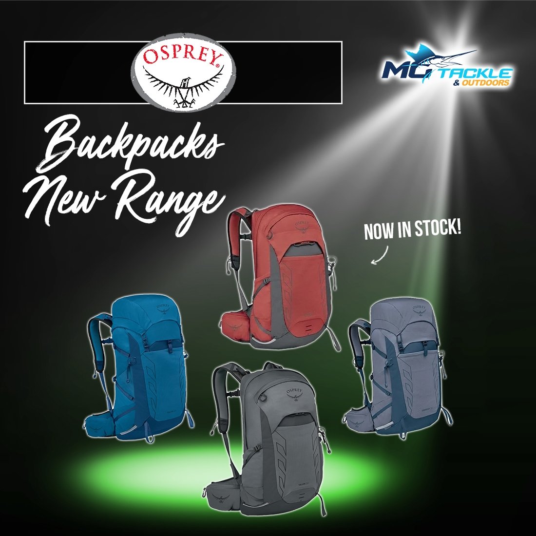 New - Osprey Backpacks