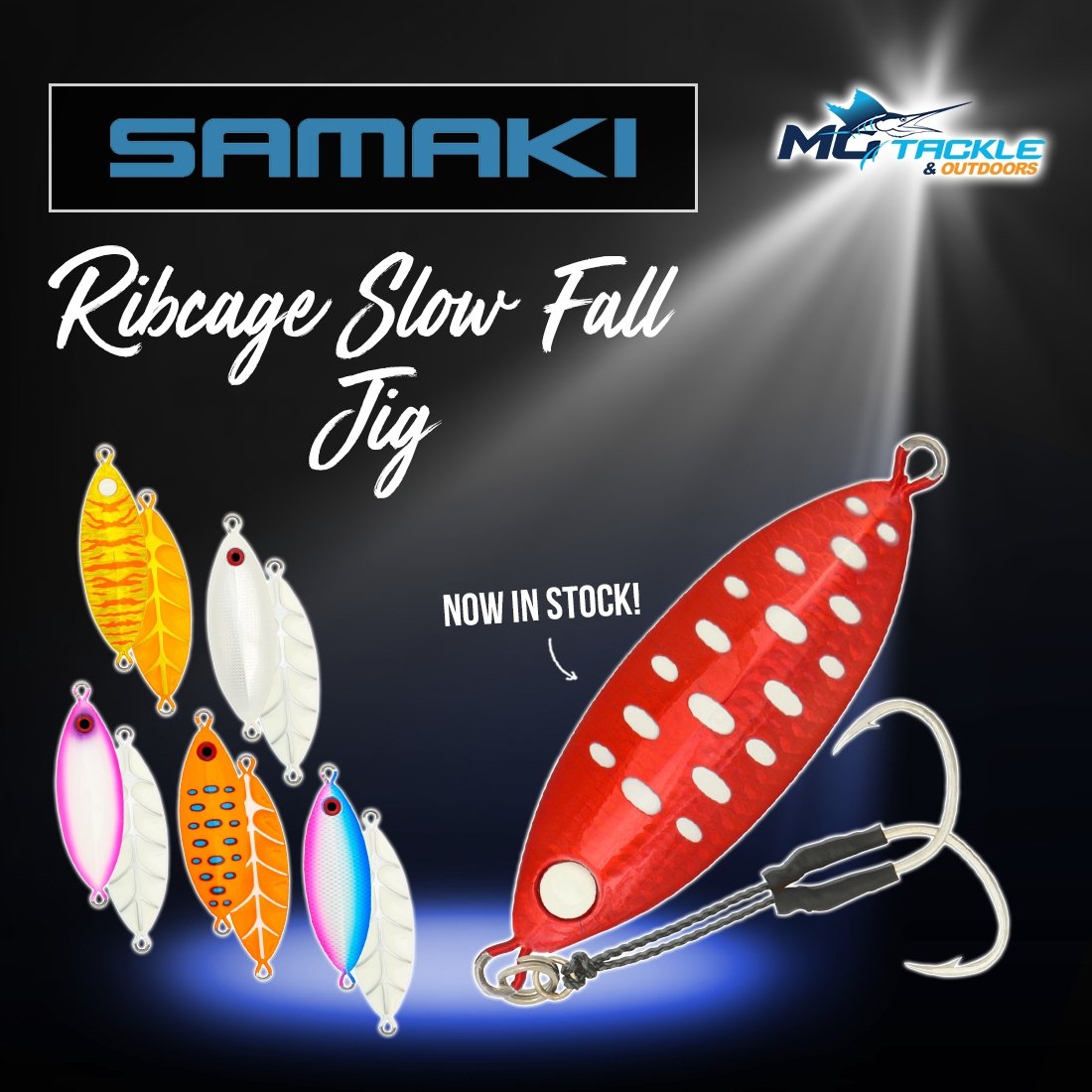 NEW - Samaki Ribcage Slow Fall Jig