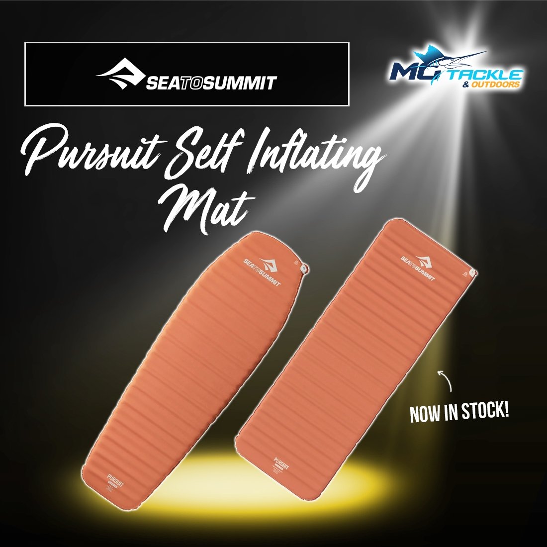 NEW - Sea To Summit Pursuit Self Inflating Mat