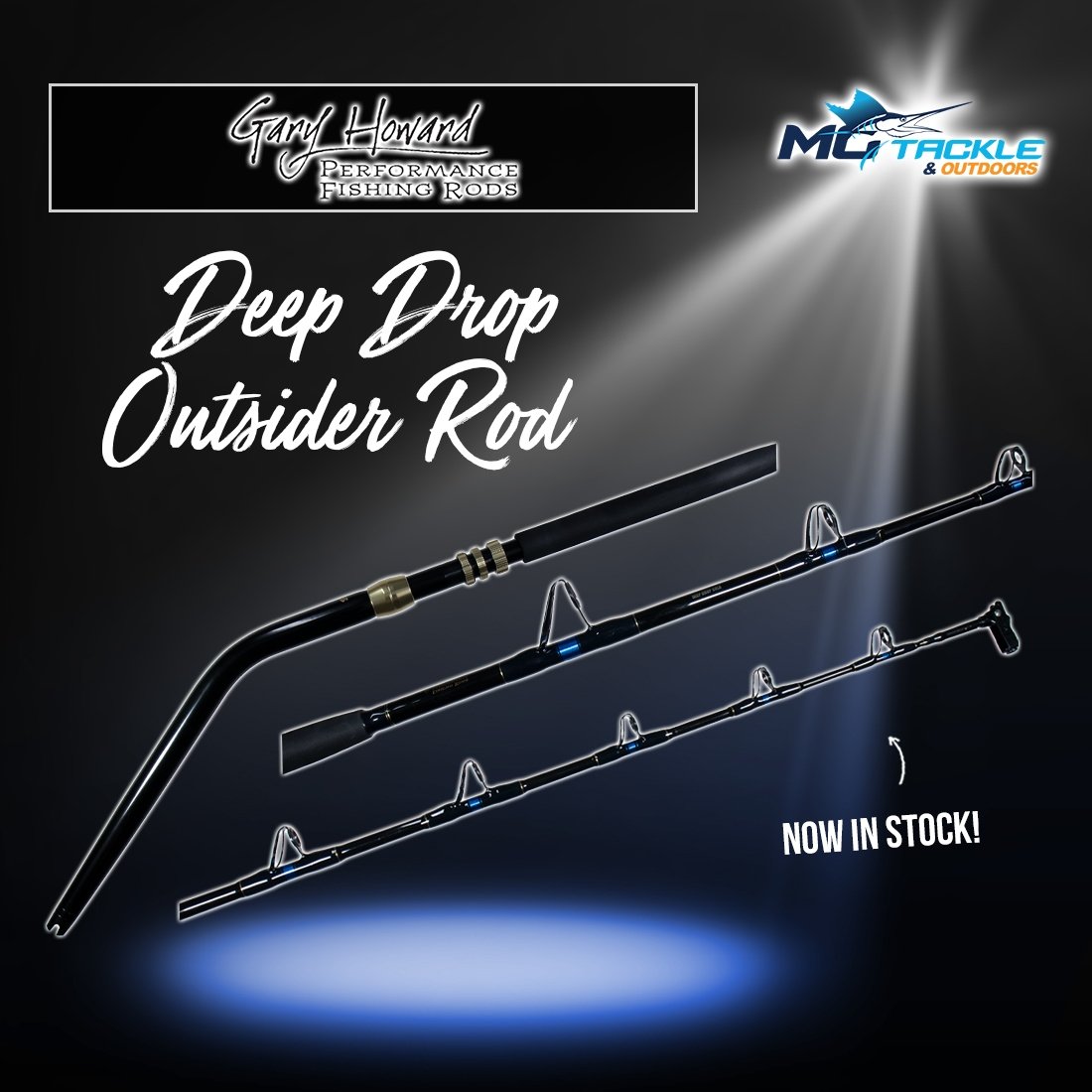 NEW - Gary Howard Deep Drop Outsider Rod