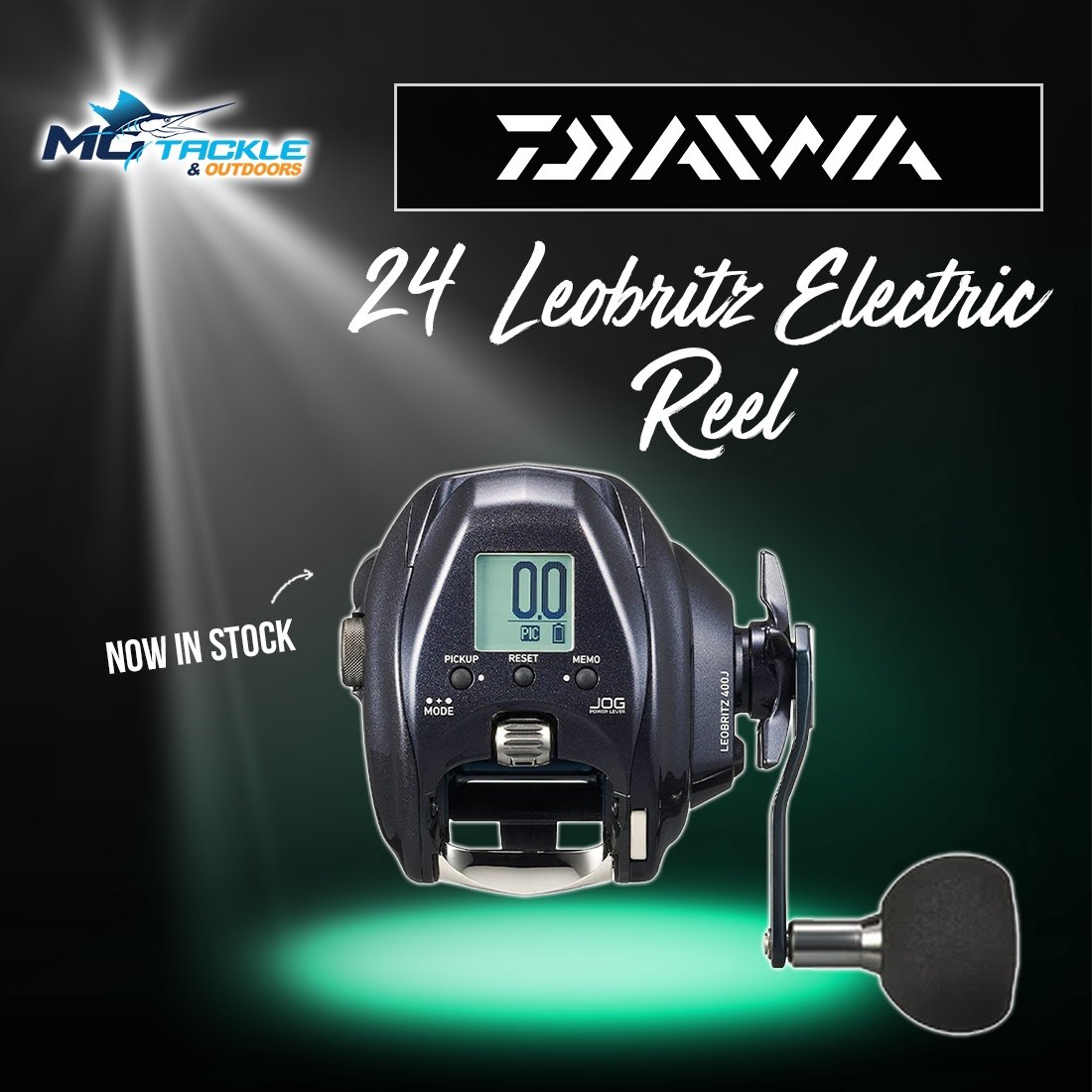 NEW - Daiwa 24 Leobritz Electric Reel