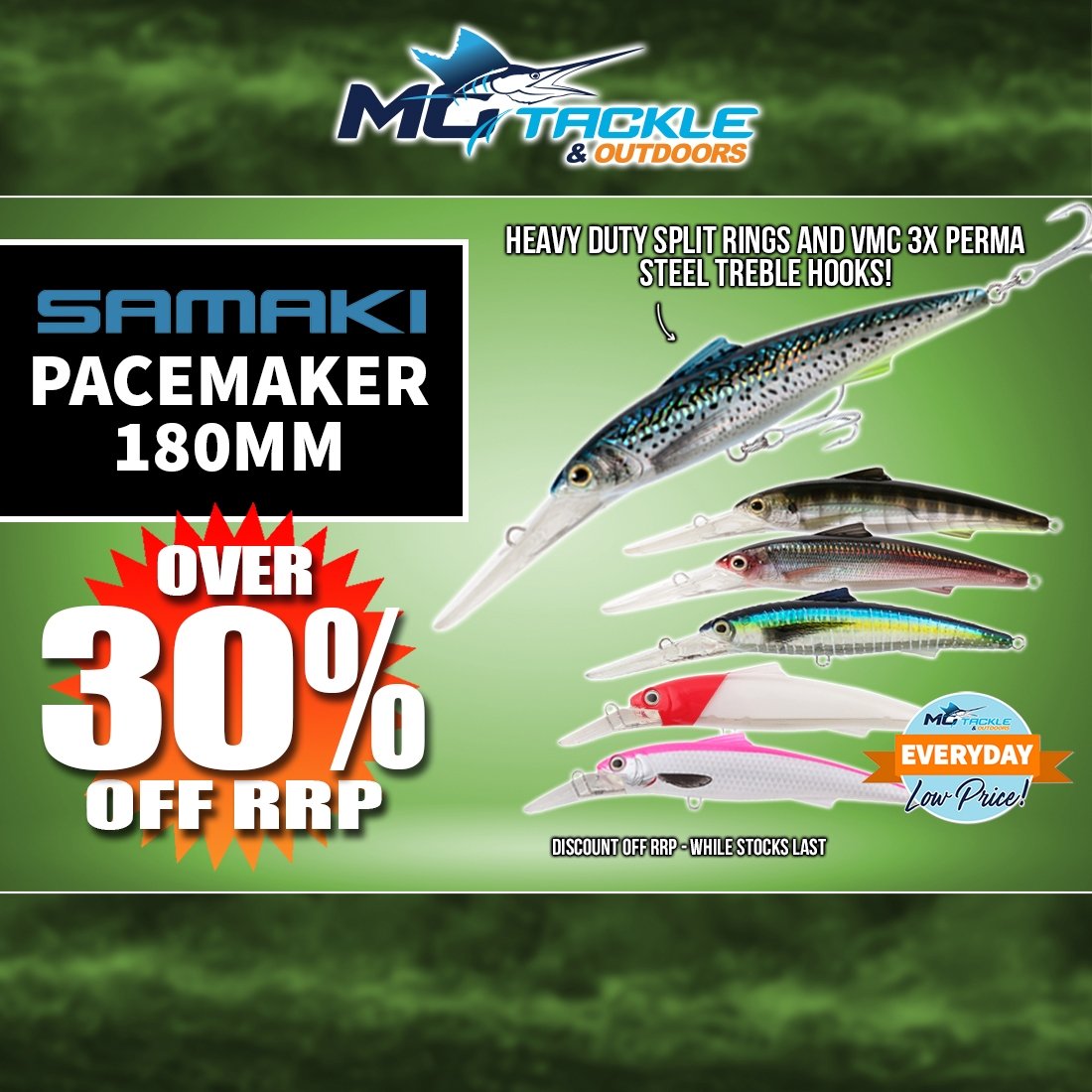 Over 30% off Samaki Pacemaker 180mm