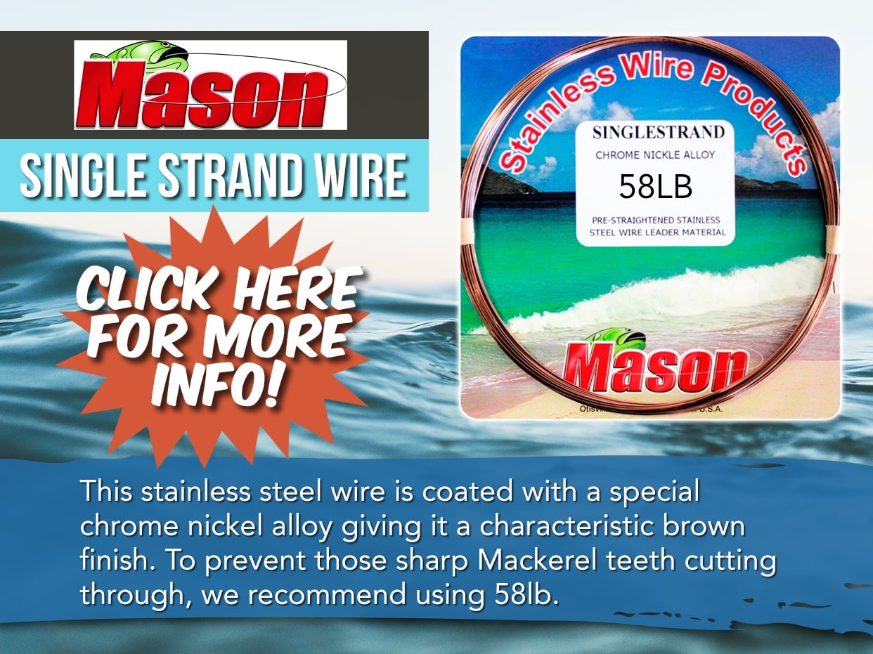 MASON SINGLE STRAND LEADER WIRE