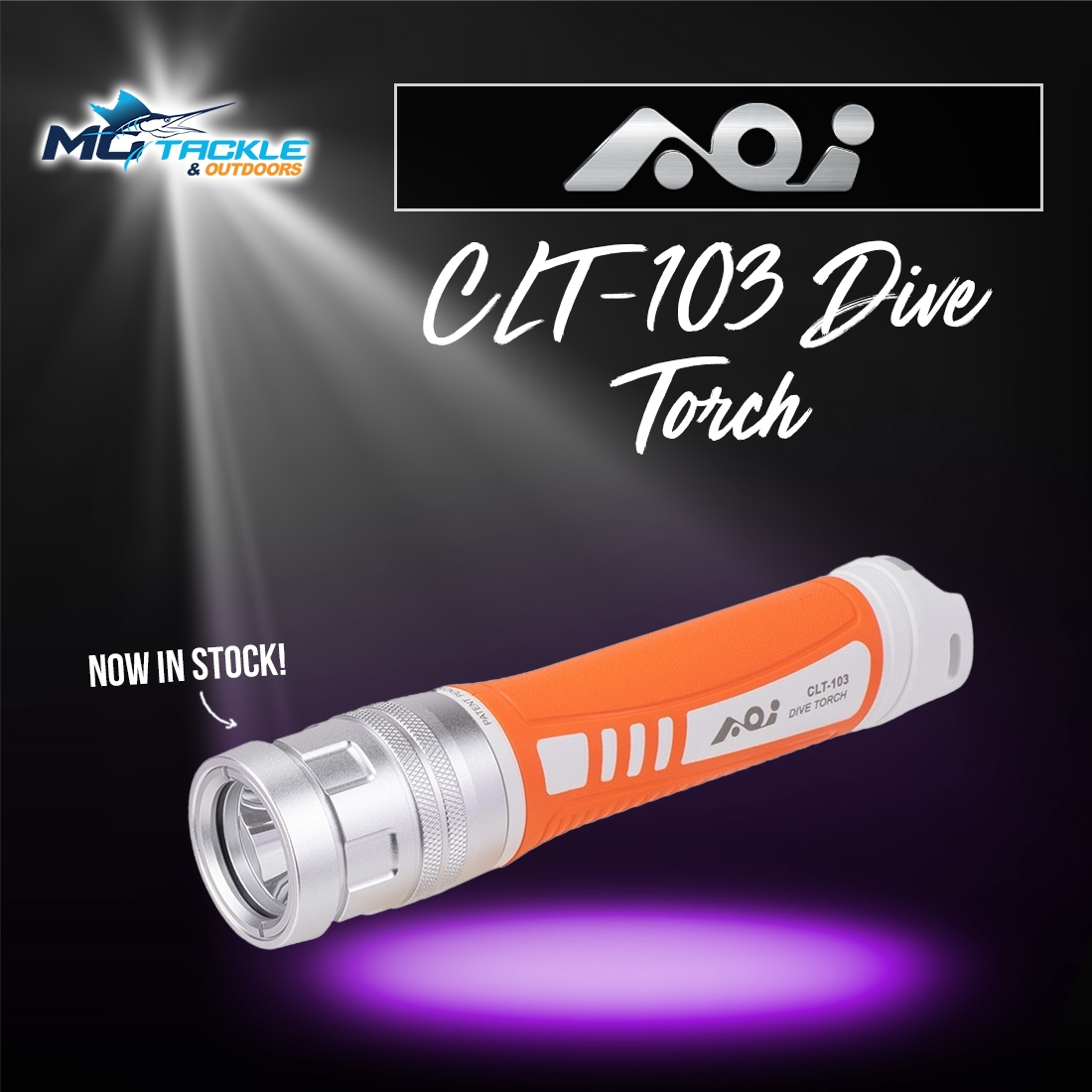 NEW - AOI CLT-103 Dive Torch
