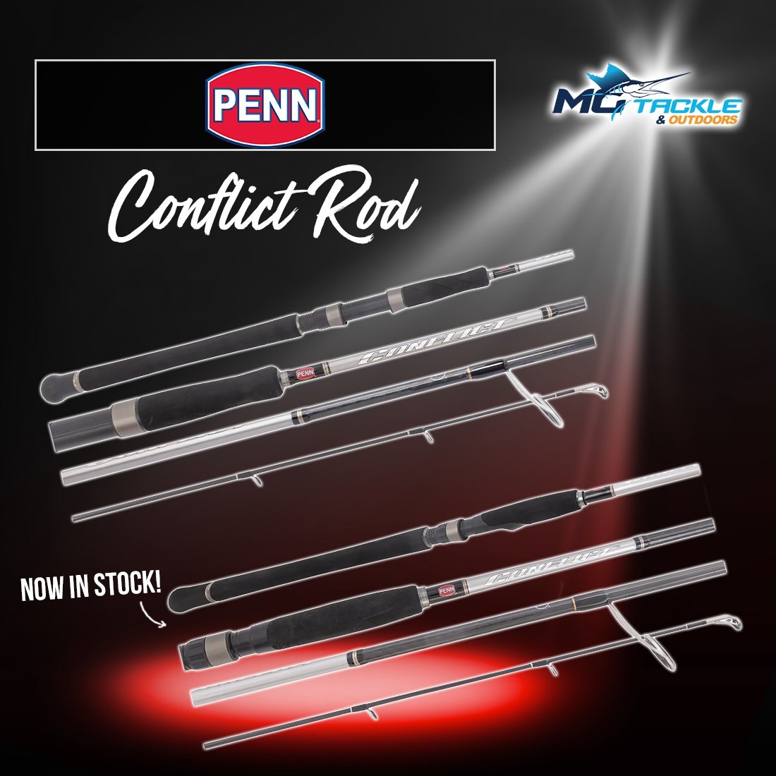 NEW - Penn Conflict Rod