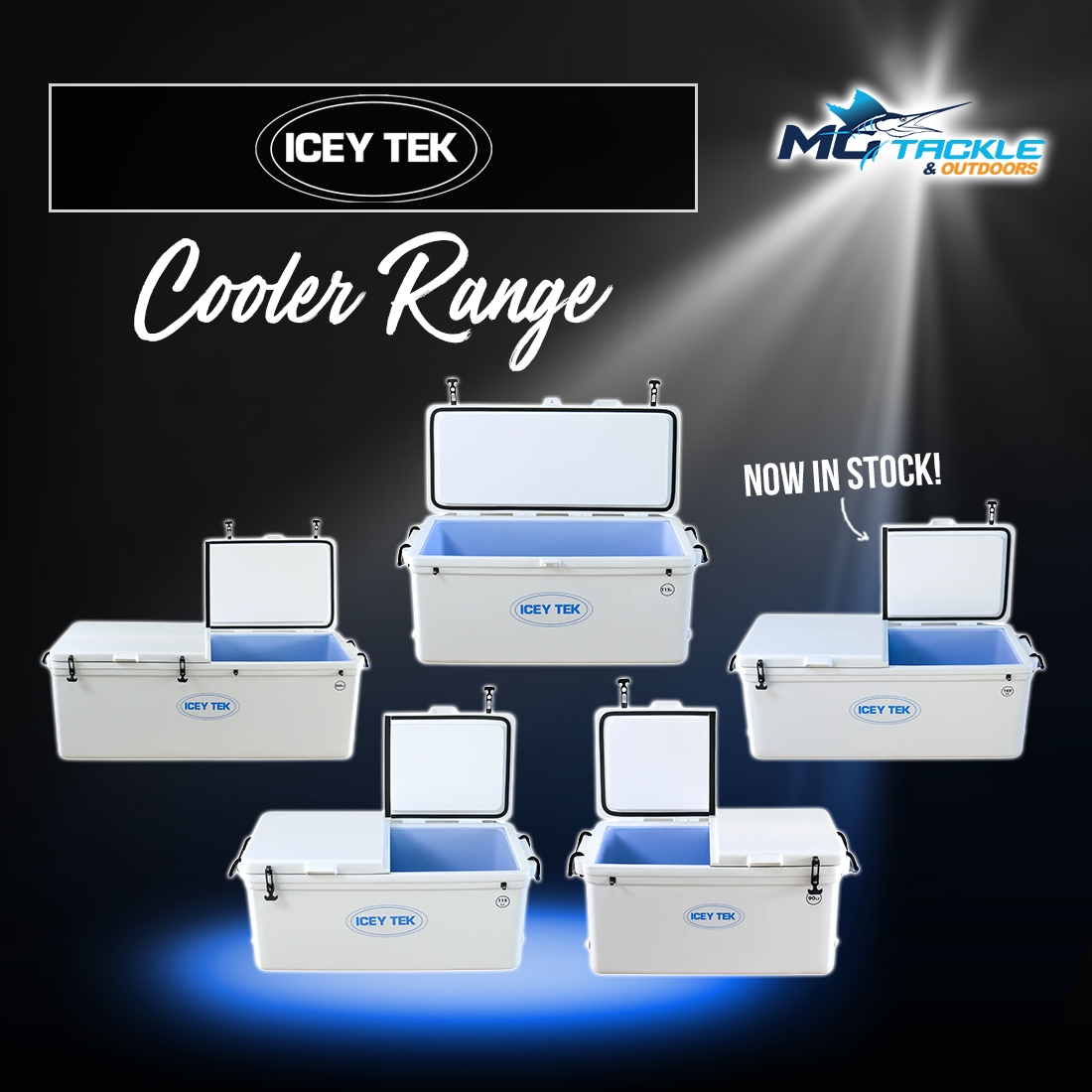 NEW - Icey Tek Cooler Range