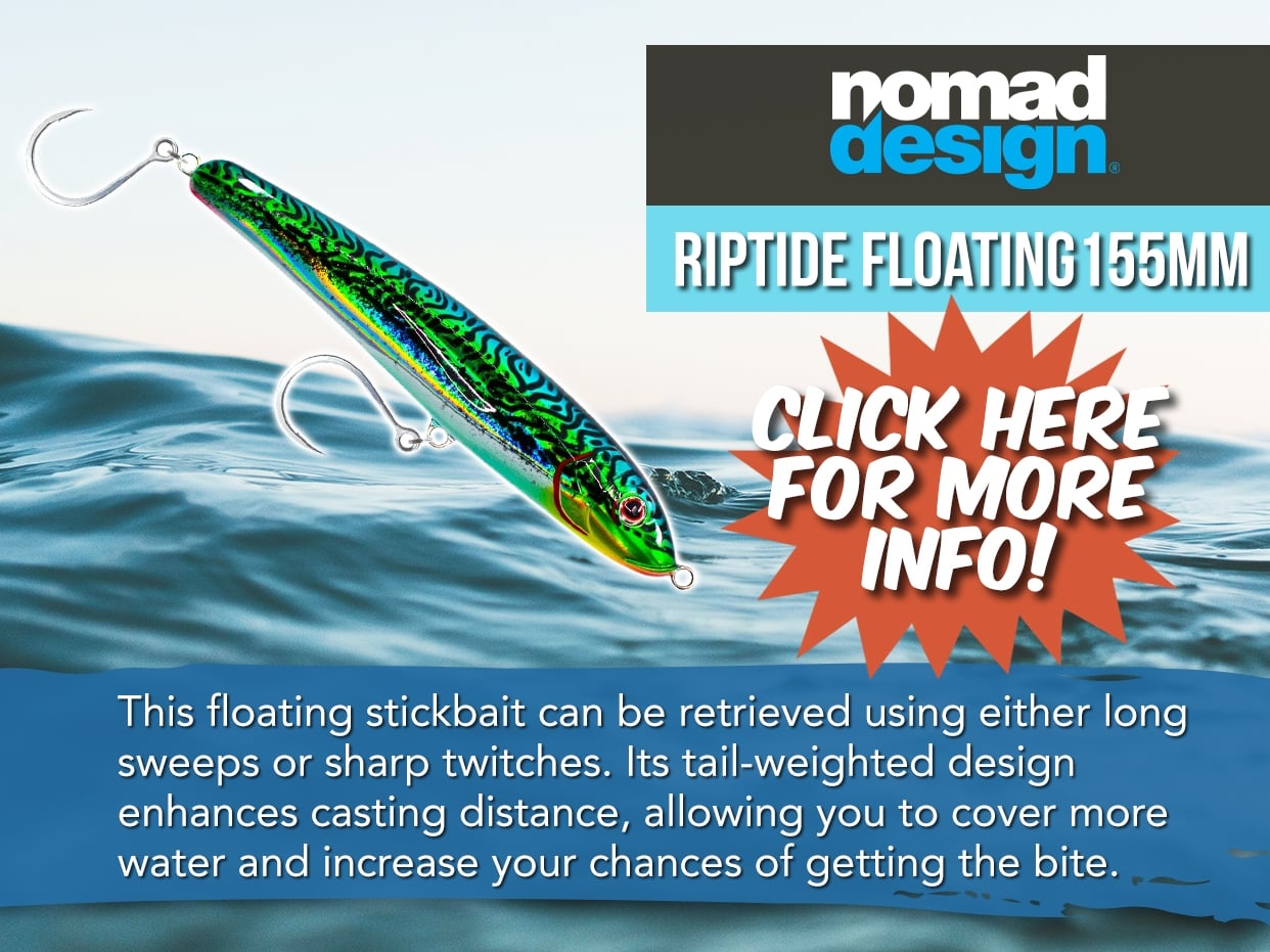 Nomad Riptide Stickbait Floating