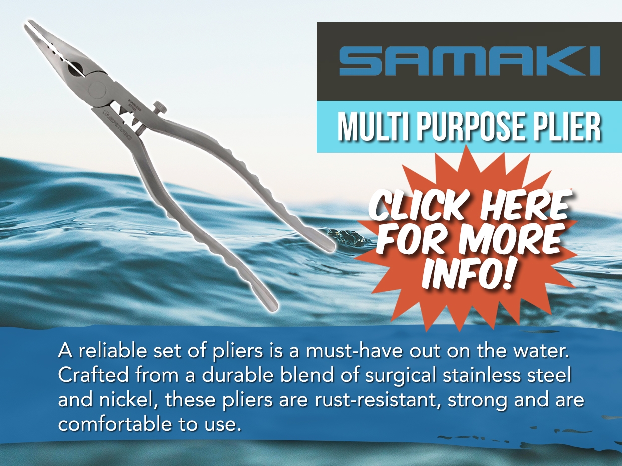 Samaki Multi Purpose Plier w/ Gang Hook Opener 280mm