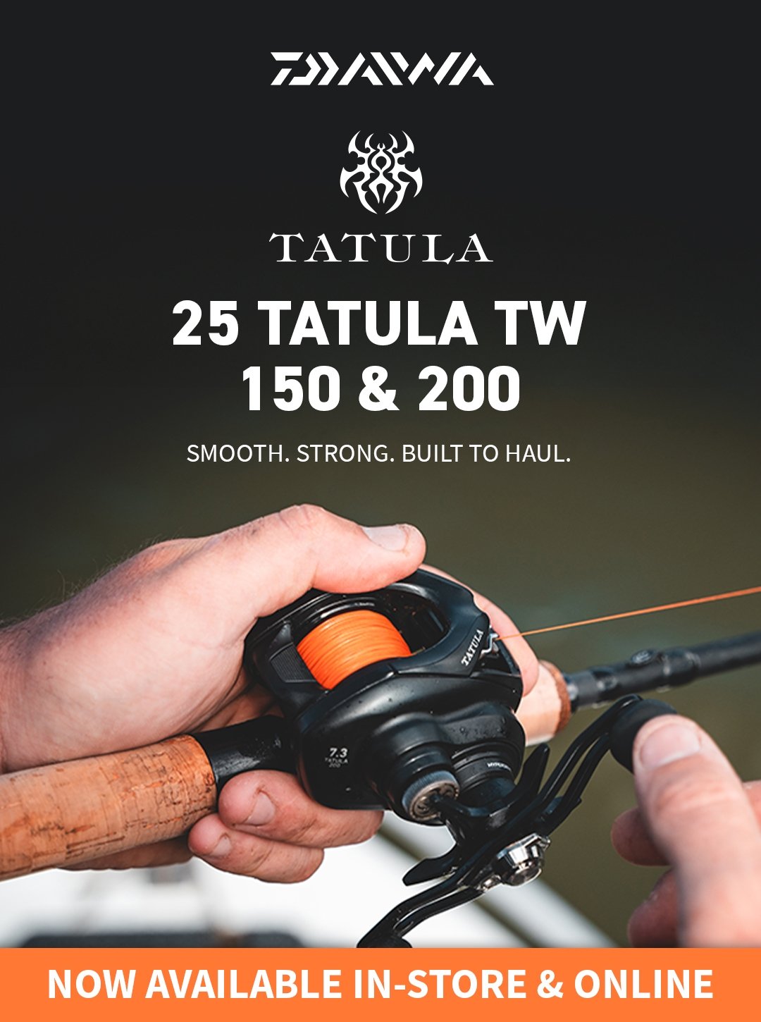 New - Daiwa 25 Tatula TW Baitcast Reel