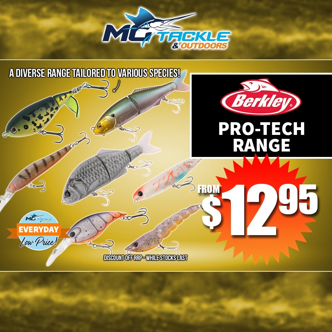 Berkley Pro-Tech from $12.95